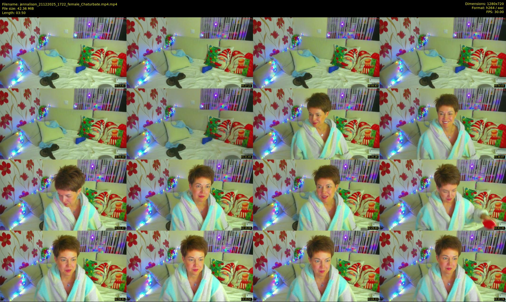 jennalison — 4 minute Chaturbate female cam show recording, 720p, Dec 21, 2025