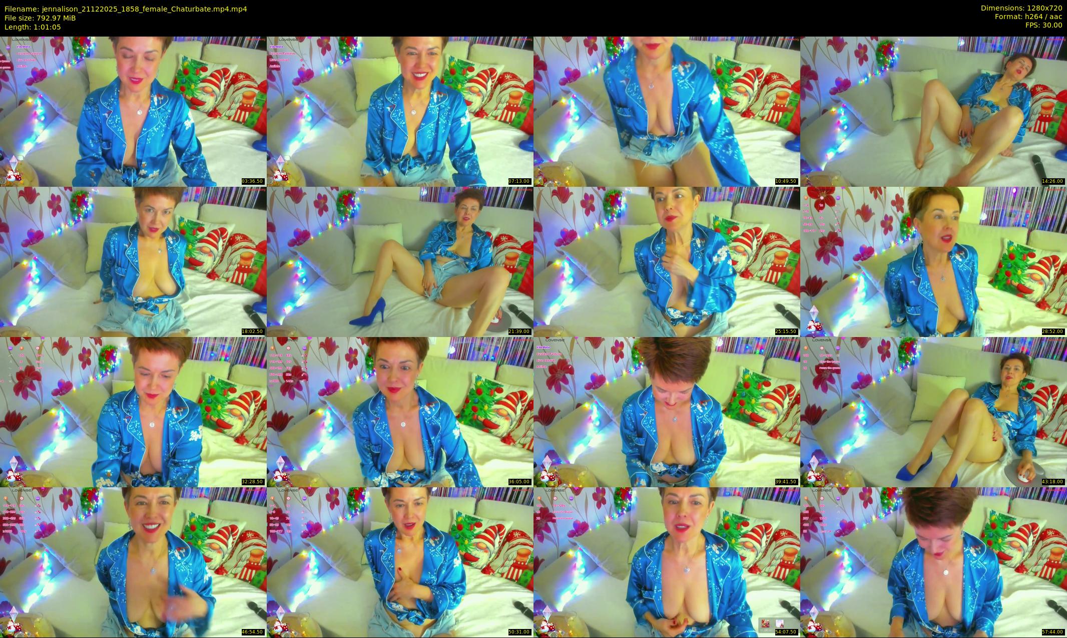 jennalison — 62 minute Chaturbate female cam show recording, 720p, Dec 21, 2025