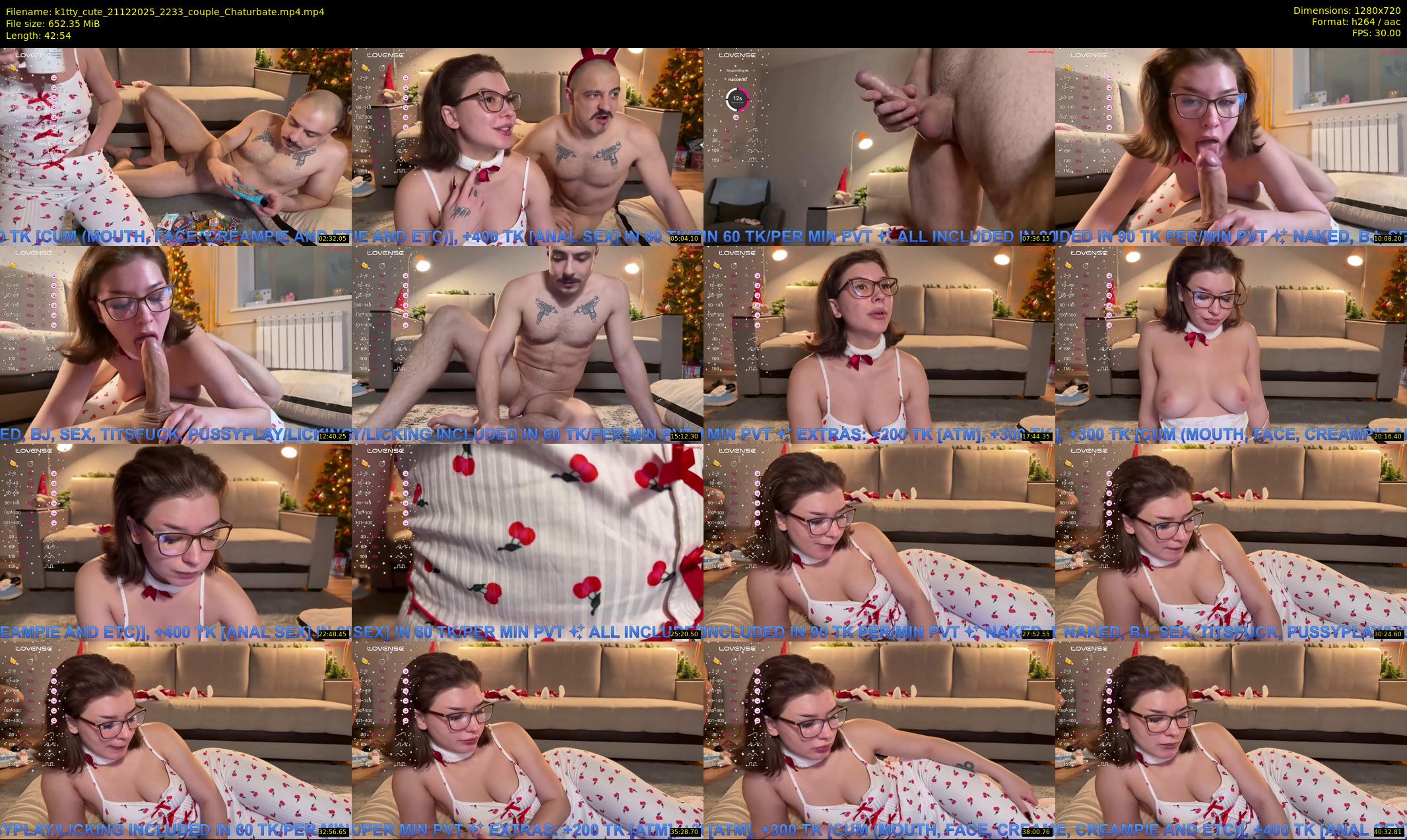 k1tty_cute — 43 minute Chaturbate female cam show recording, 720p, Dec 21, 2025