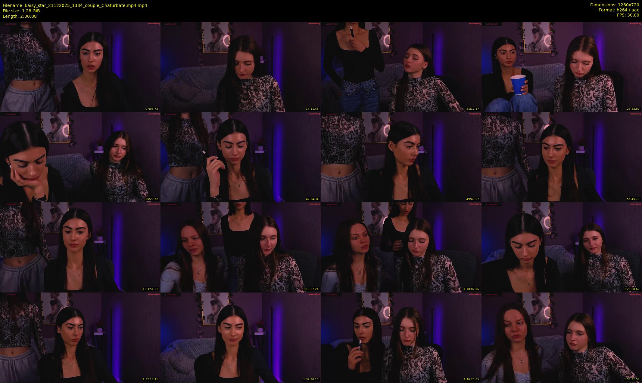 kaisy_star — 121 minute Chaturbate female cam show recording, 720p, Dec 21, 2025