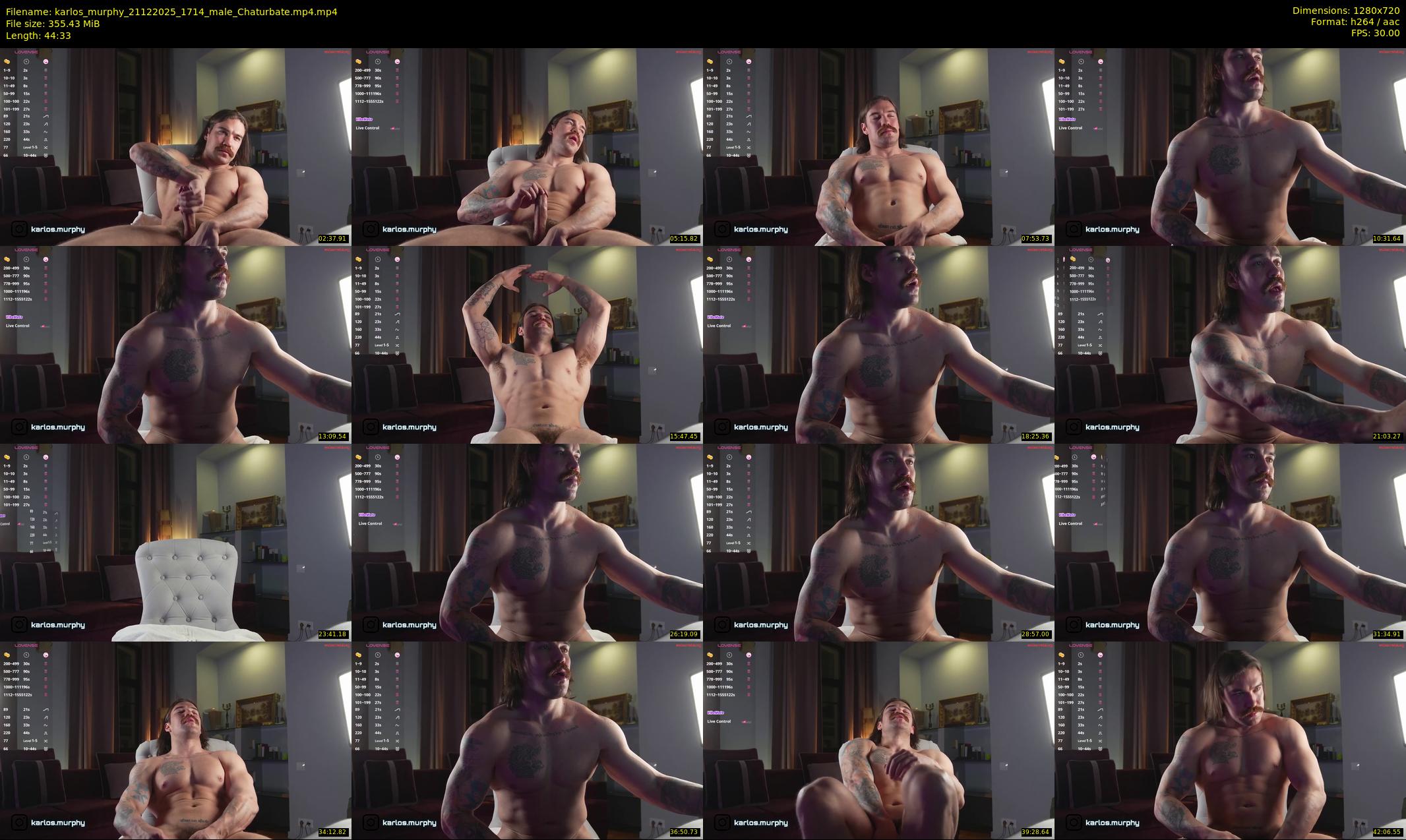 karlos_murphy — 45 minute Chaturbate male cam show recording, 720p, Dec 21, 2025