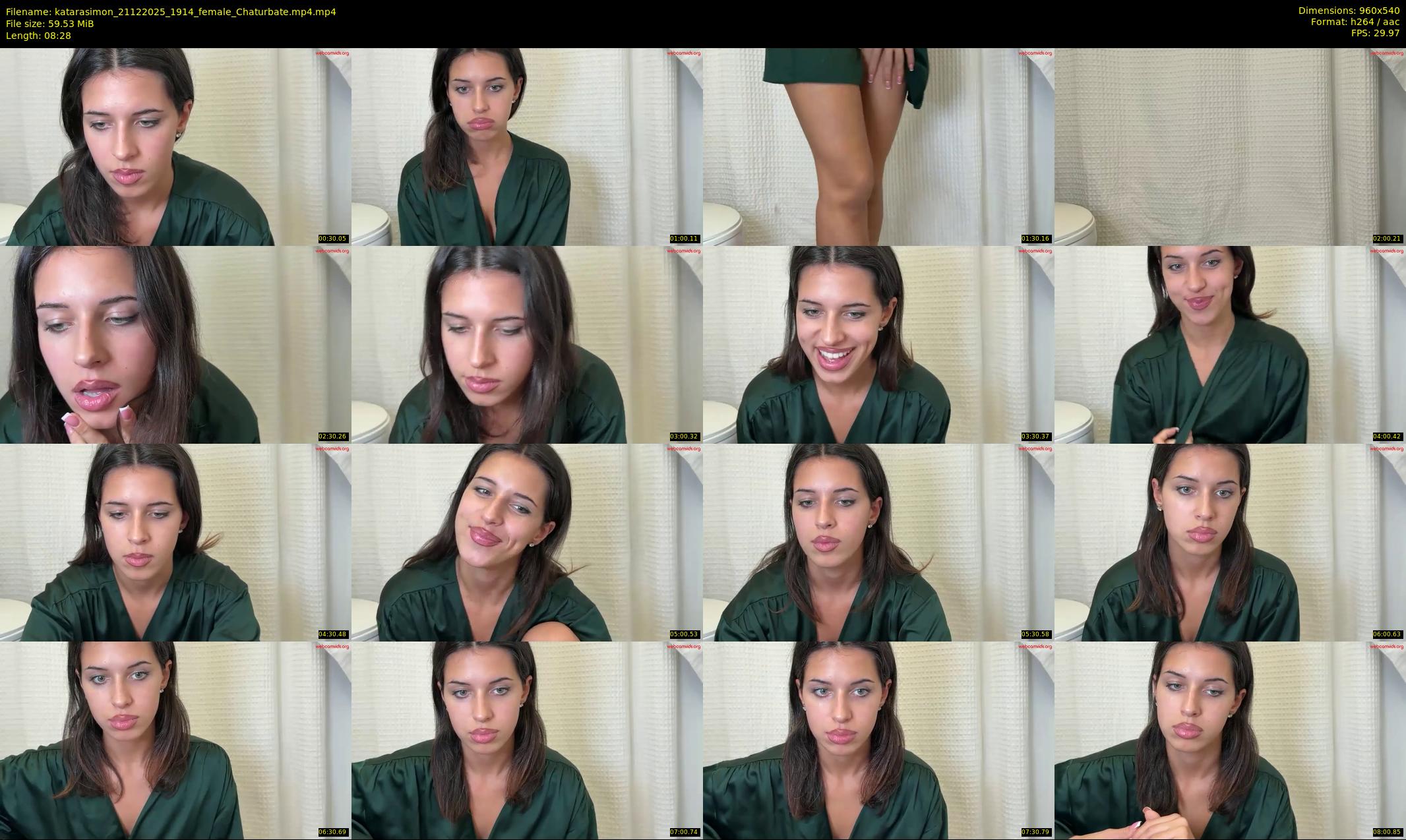 katarasimon — 9 minute Chaturbate female cam show recording, 480p, Dec 21, 2025