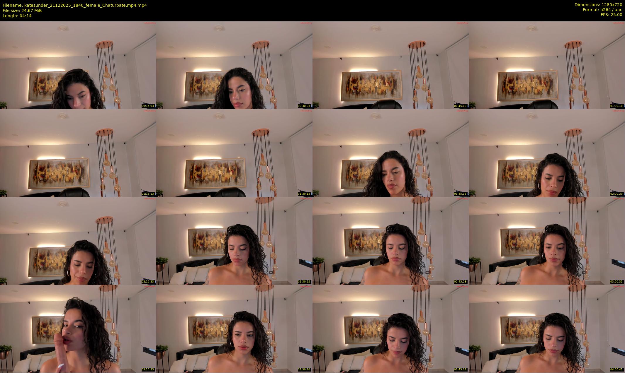 katesunder — 5 minute Chaturbate female cam show recording, 720p, Dec 21, 2025