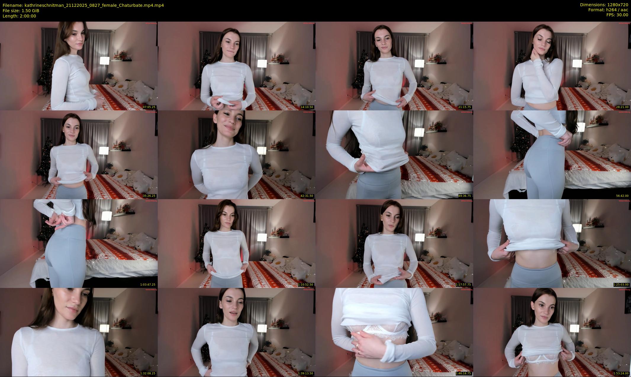 kathrineschnitman — 120 minute Chaturbate female cam show recording, 720p, Dec 21, 2025