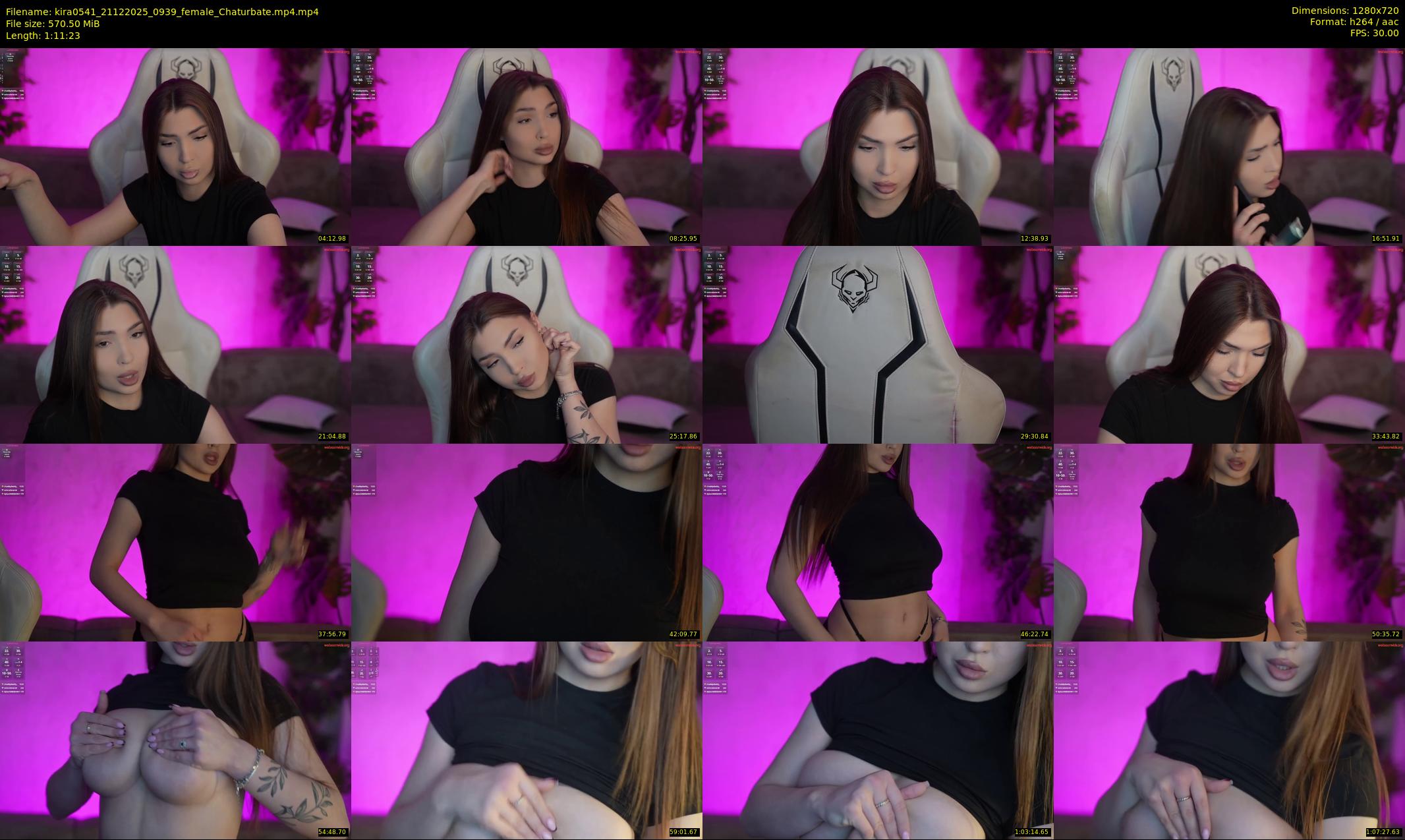 kira0541 — 72 minute Chaturbate couple cam show recording, 720p, Dec 21, 2025