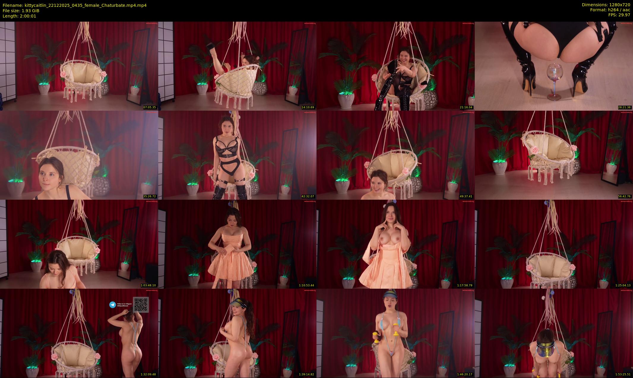 kittycaitlin — 121 minute Chaturbate female cam show recording, 720p, Dec 22, 2025