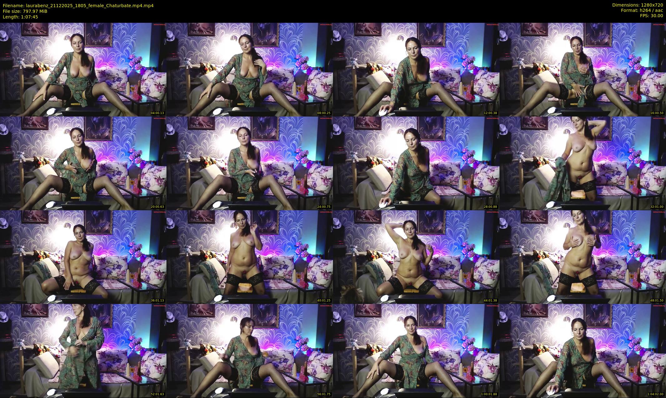laurabenz — 68 minute Chaturbate female cam show recording, 720p, Dec 21, 2025