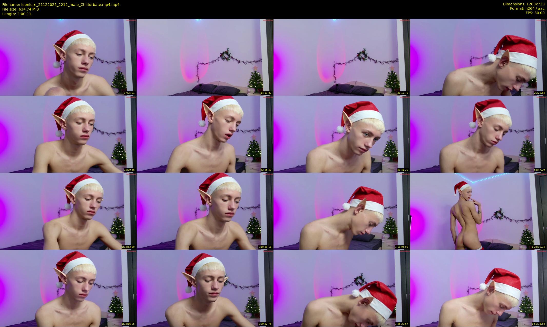 leonlure — 121 minute Chaturbate male cam show recording, 720p, Dec 21, 2025