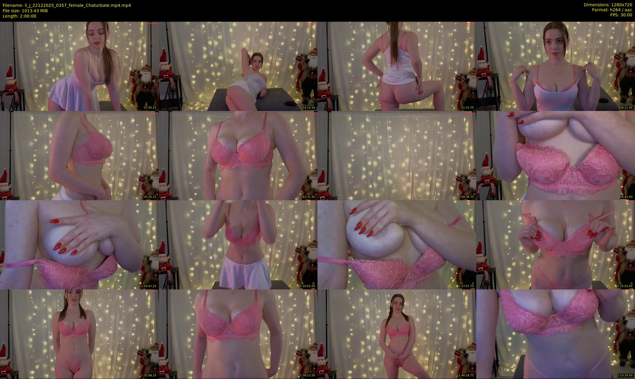li_j — 120 minute Chaturbate female cam show recording, 720p, Dec 22, 2025