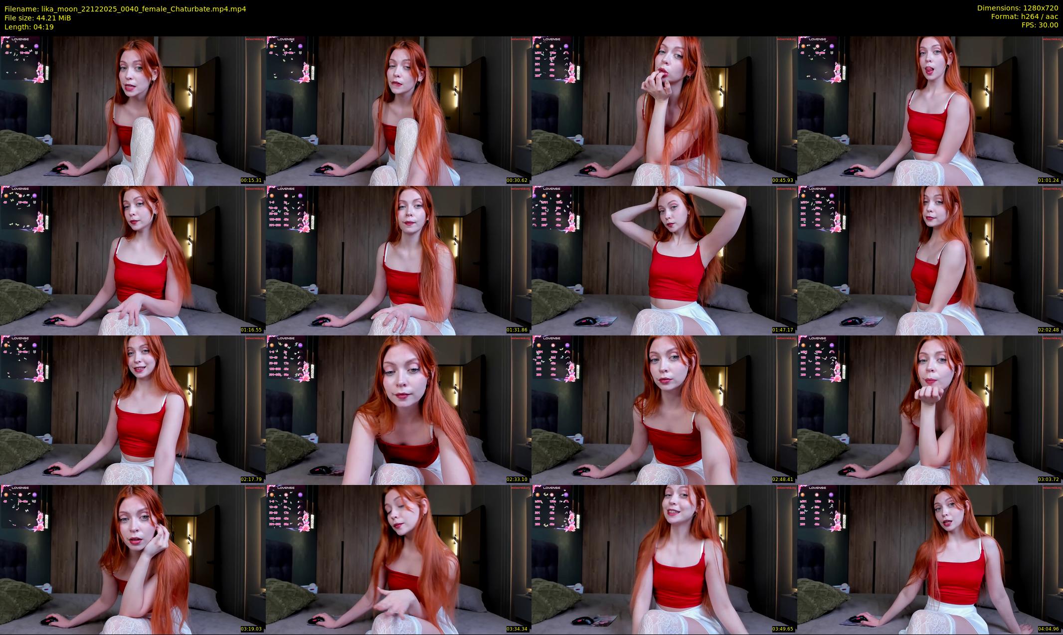 lika_moon — 5 minute Chaturbate female cam show recording, 720p, Dec 22, 2025