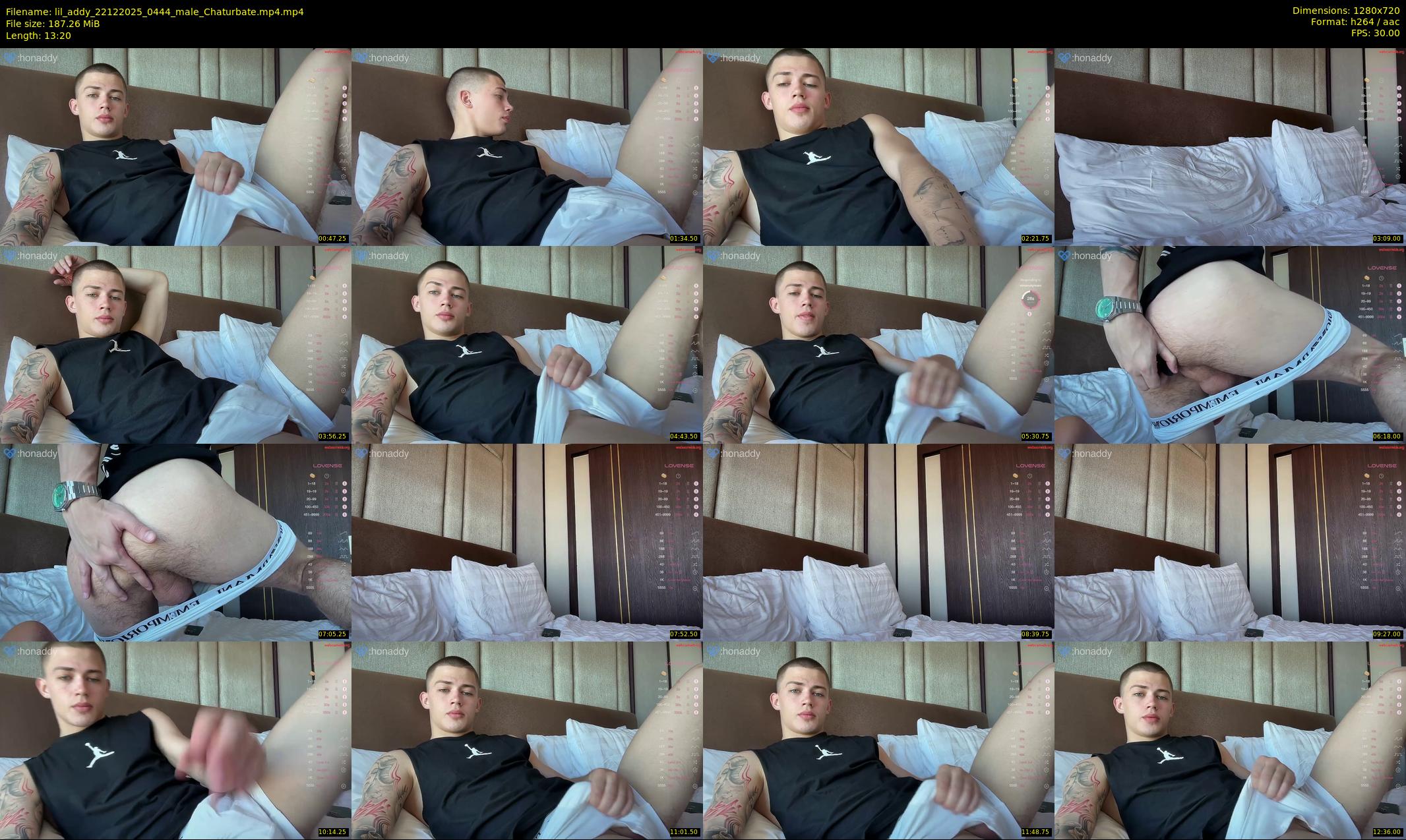 lil_addy — 14 minute Chaturbate male cam show recording, 720p, Dec 22, 2025
