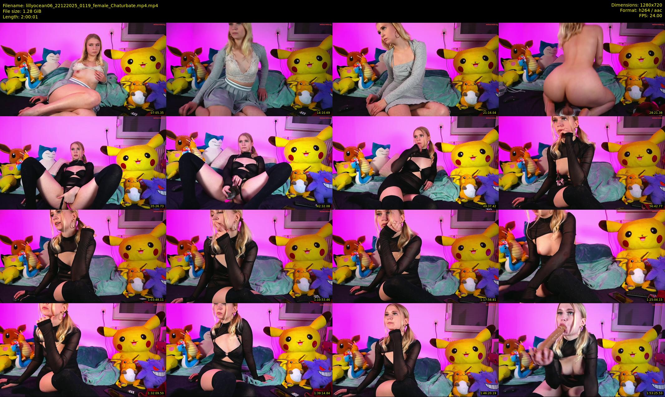 lillyocean06 — 121 minute Chaturbate female cam show recording, 720p, Dec 22, 2025