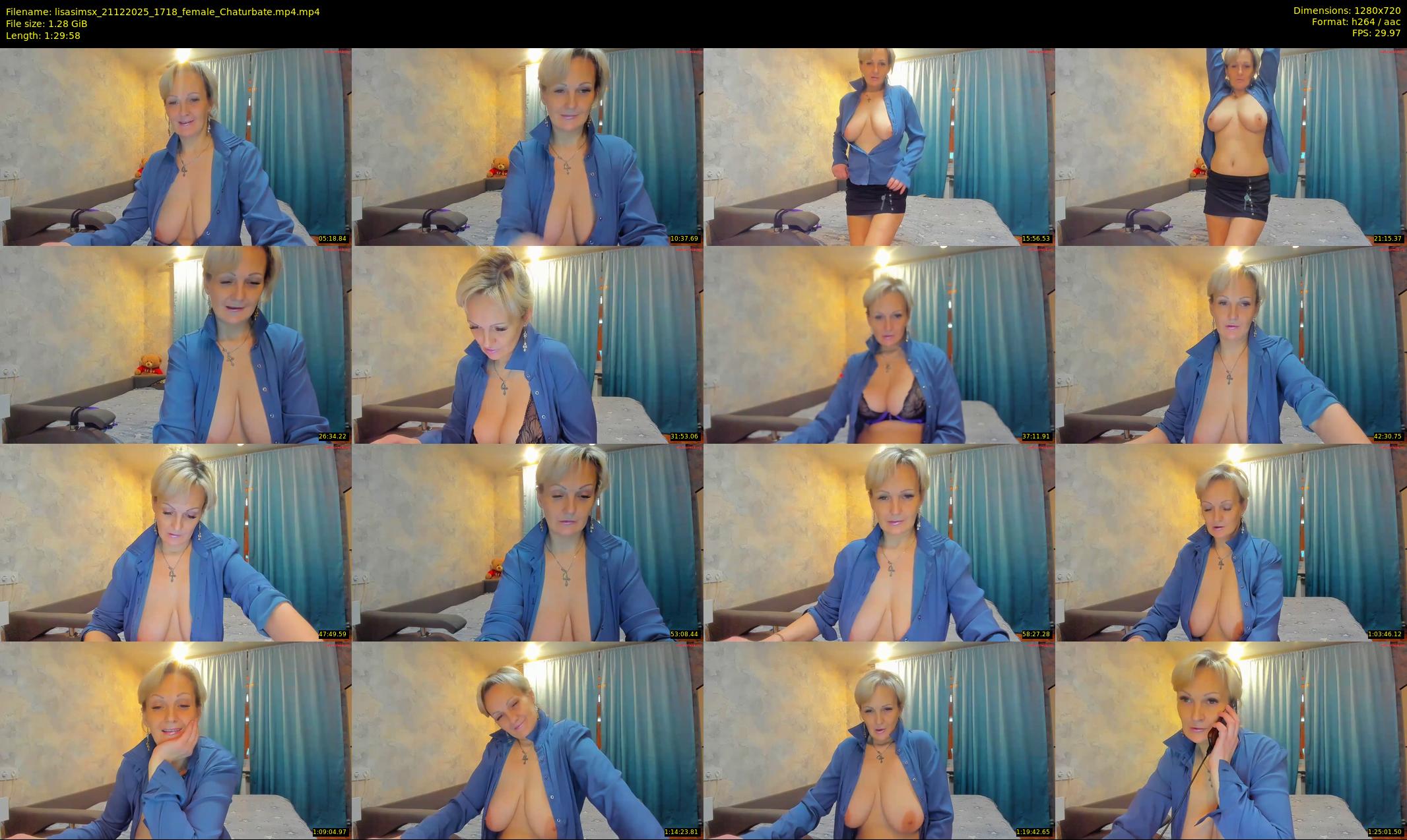 lisasimsx — 90 minute Chaturbate female cam show recording, 720p, Dec 21, 2025