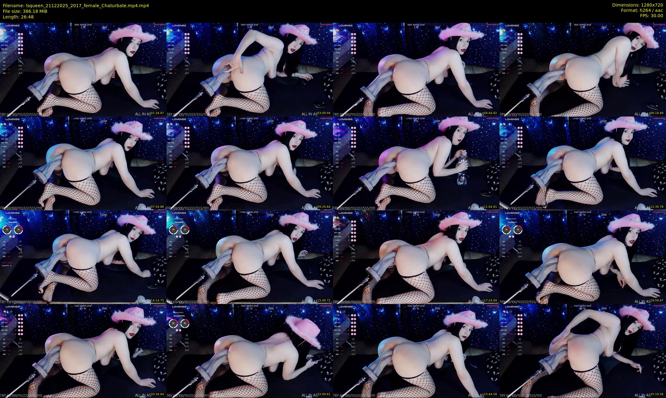 lsqueen — 27 minute Chaturbate female cam show recording, 720p, Dec 21, 2025