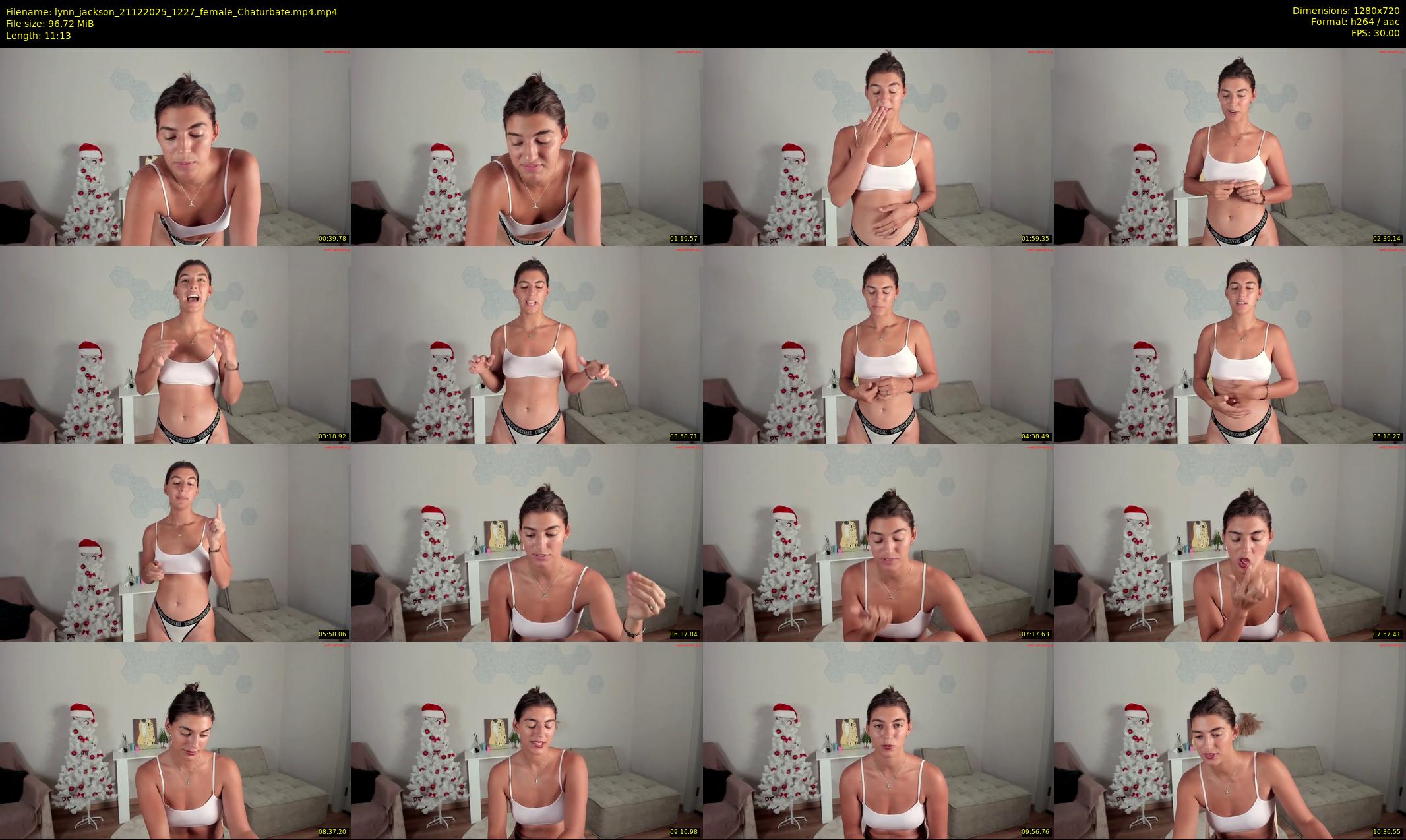 lynn_jackson — 12 minute Chaturbate female cam show recording, 720p, Dec 21, 2025