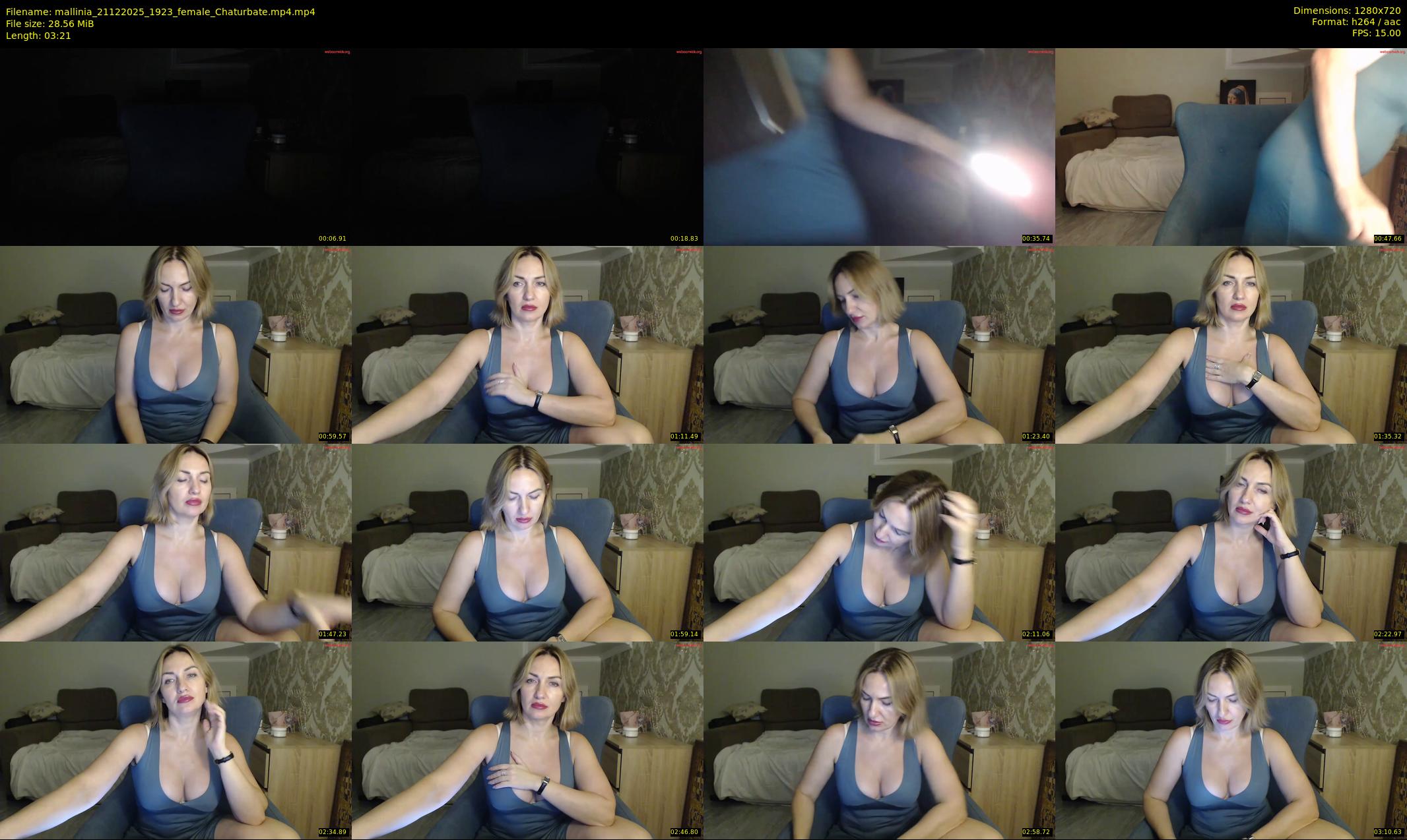 mallinia — 4 minute Chaturbate female cam show recording, 720p, Dec 21, 2025