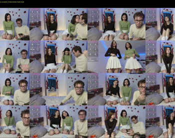 mar7gan — 47 minute Chaturbate couple cam show recording, 720p, Dec 21, 2025