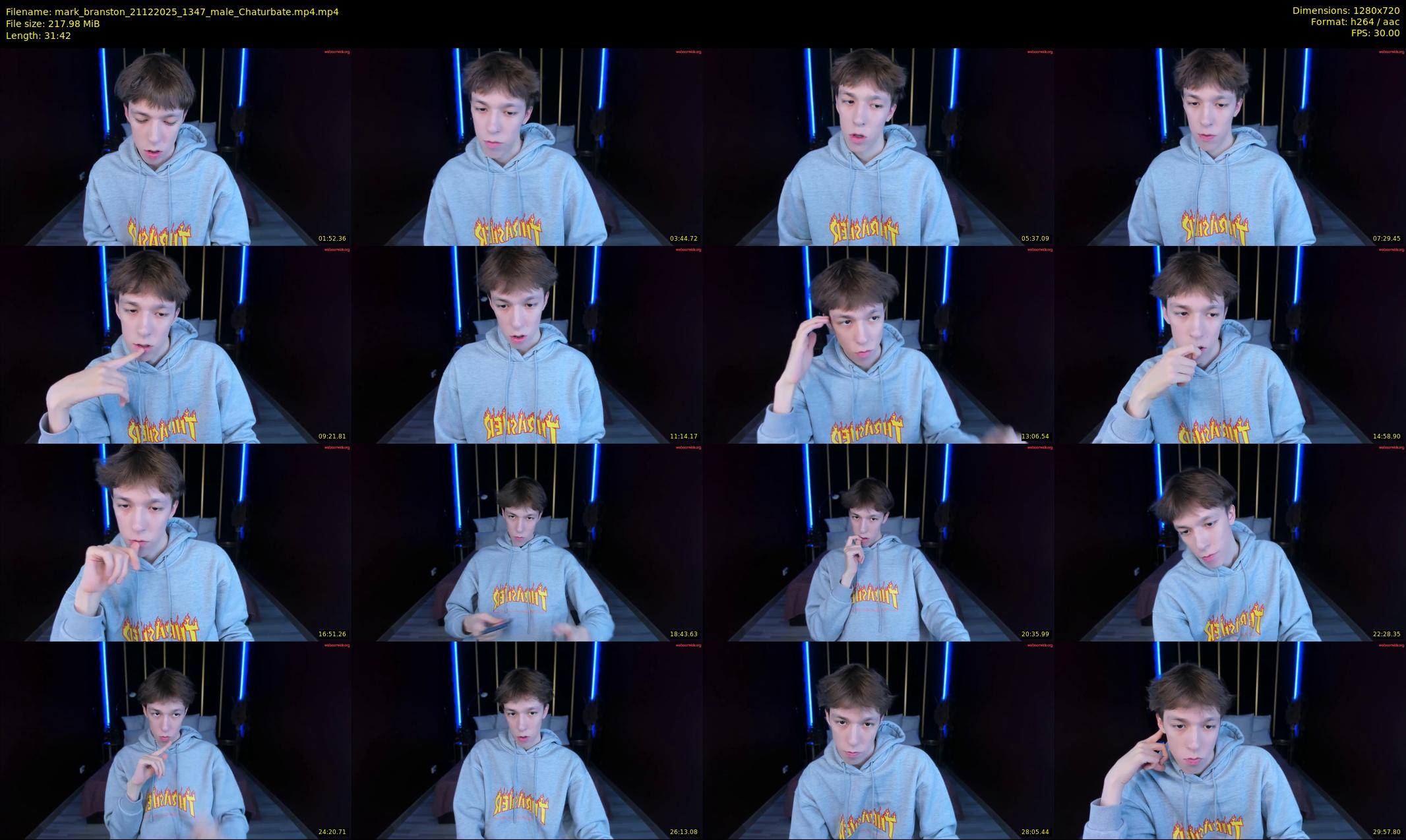 mark_branston — 32 minute Chaturbate male cam show recording, 720p, Dec 21, 2025