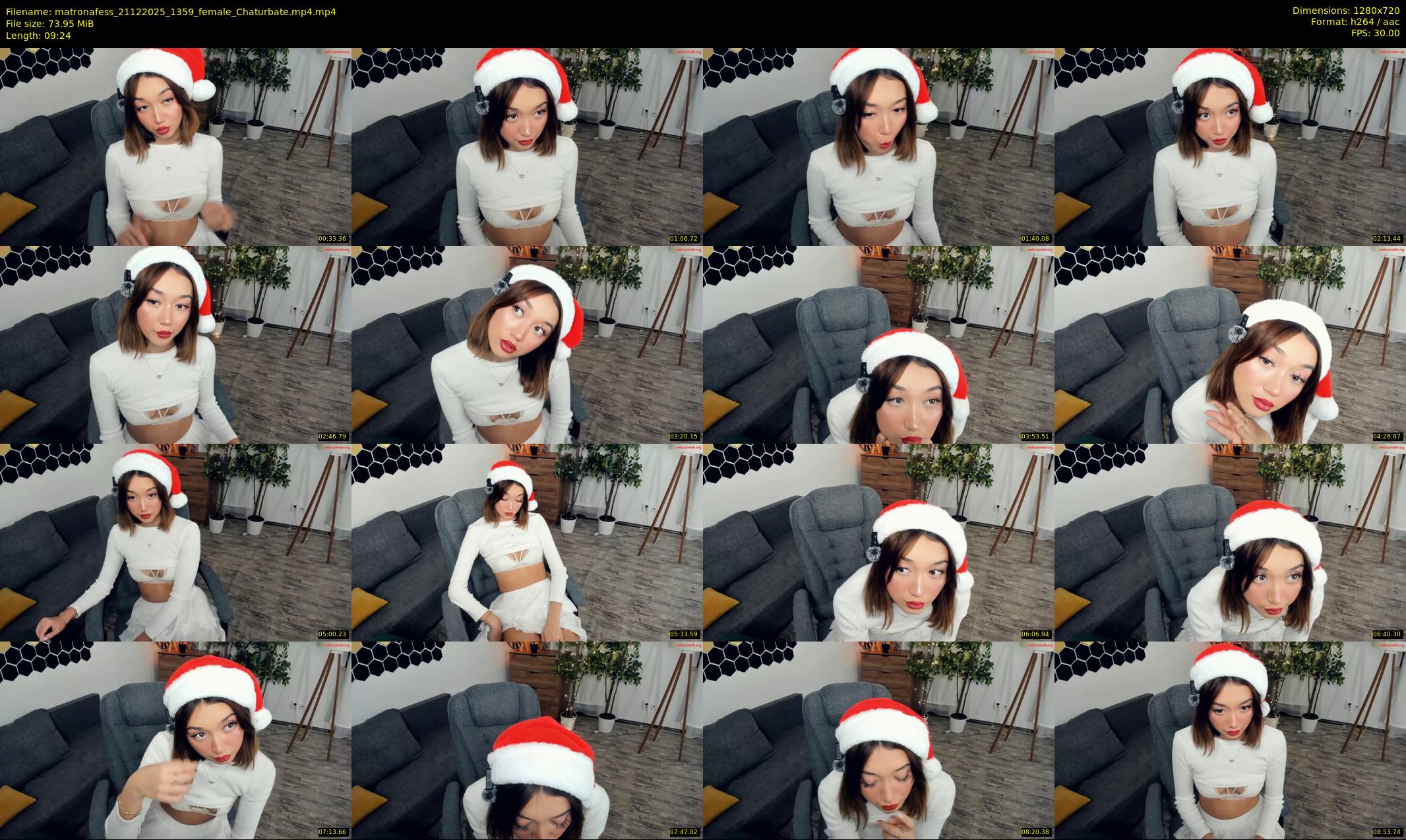 matronafess — 10 minute Chaturbate female cam show recording, 720p, Dec 21, 2025