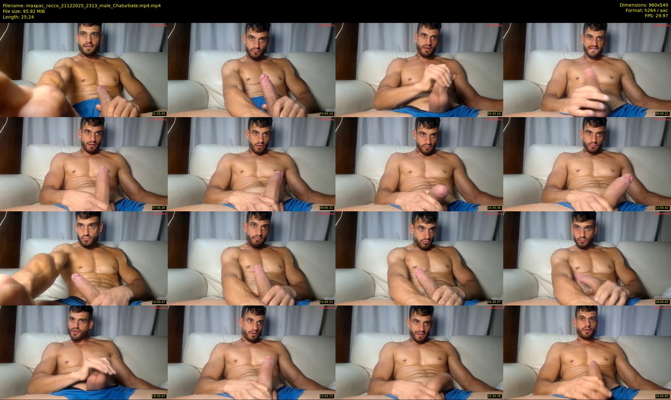 maxpac_rocco — 26 minute Chaturbate male cam show recording, 480p, Dec 21, 2025