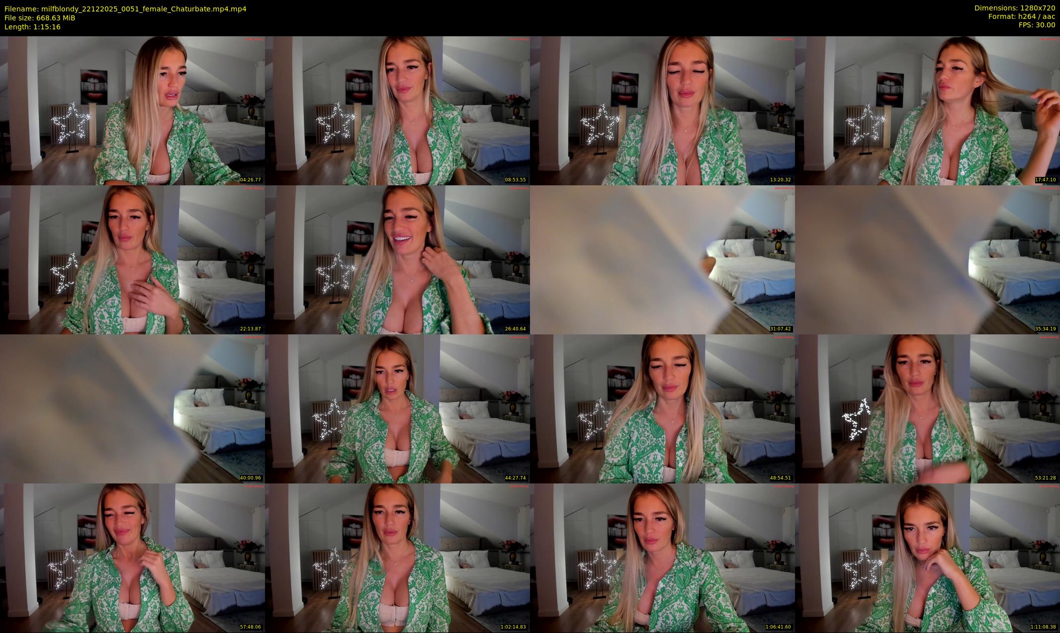 milfblondy — 76 minute Chaturbate female cam show recording, 720p, Dec 22, 2025