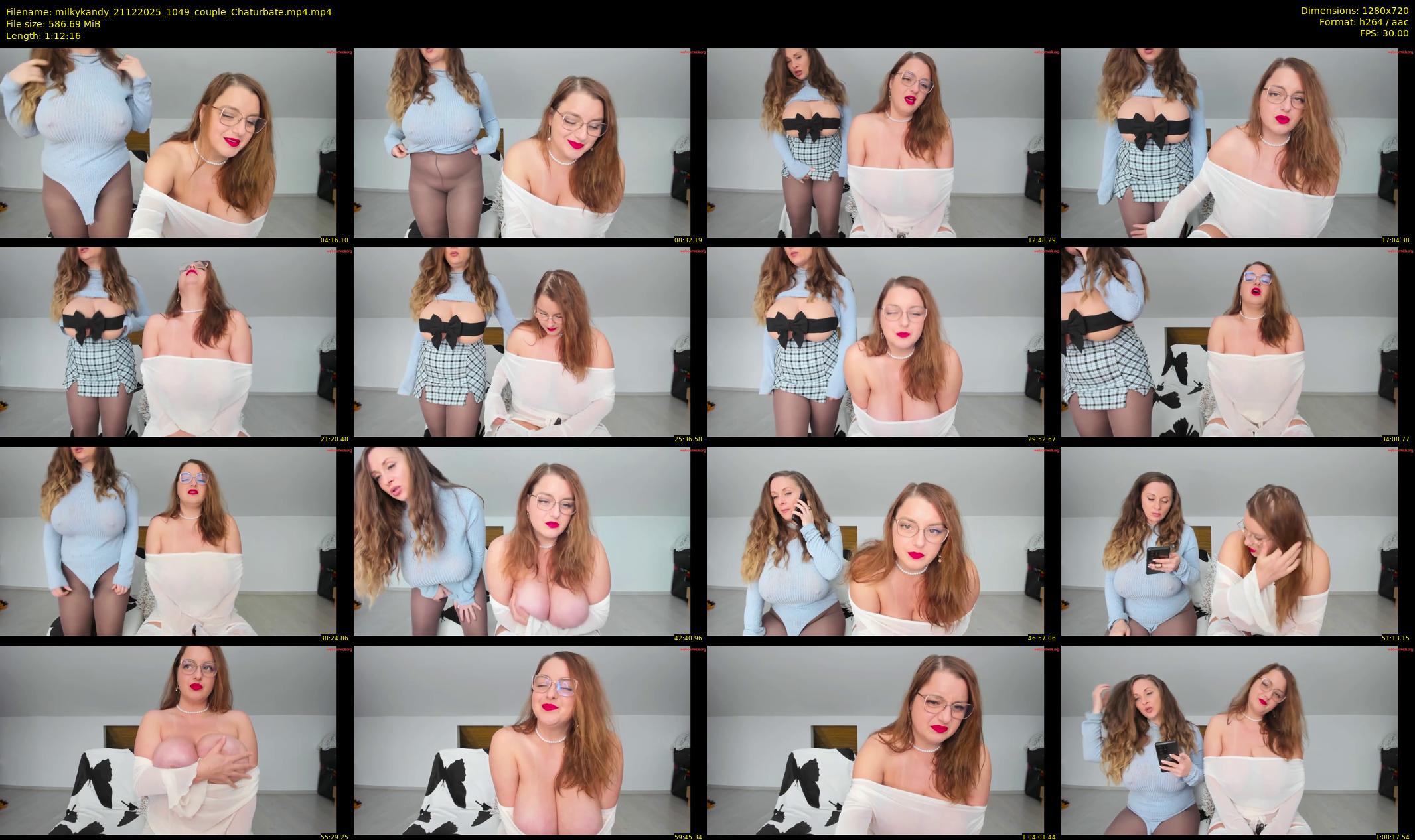 milkykandy — 73 minute Chaturbate female cam show recording, 720p, Dec 21, 2025