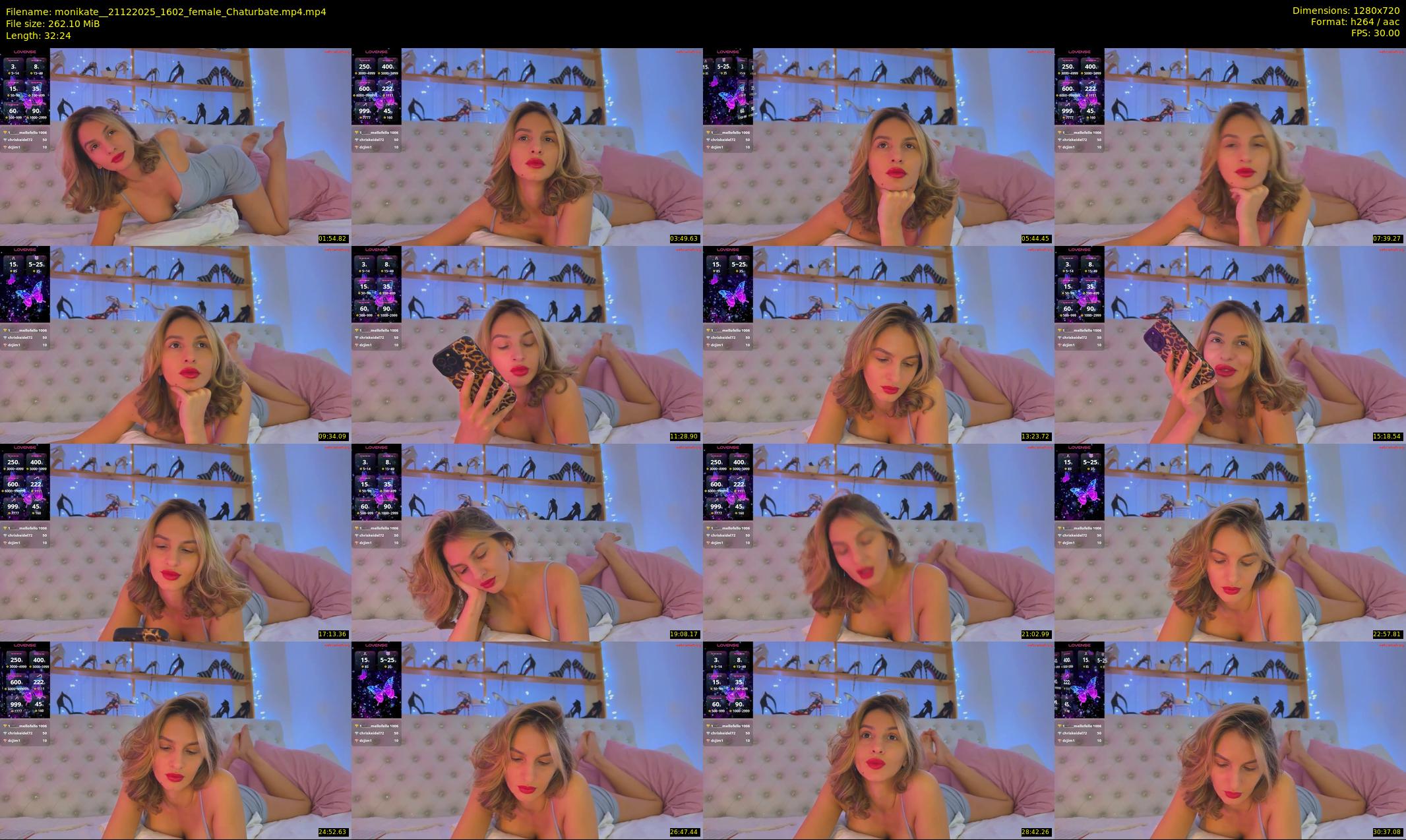 monikate_ — 33 minute Chaturbate couple cam show recording, 720p, Dec 21, 2025