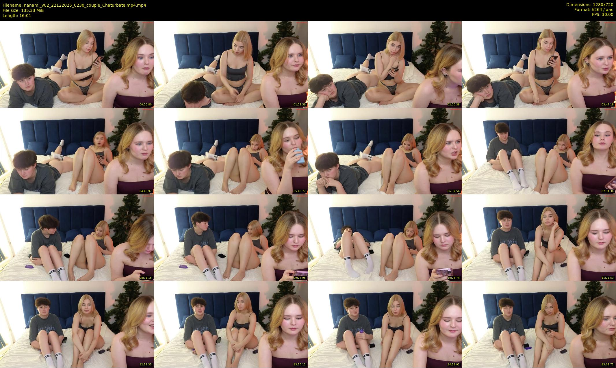 nanami_v02 — 17 minute Chaturbate couple cam show recording, 720p, Dec 22, 2025