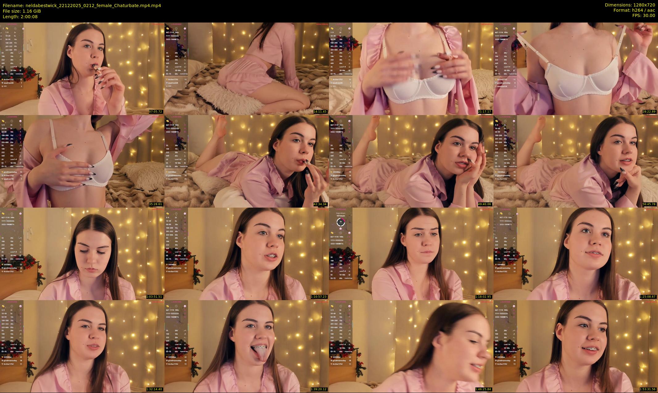 neldabestwick — 121 minute Chaturbate couple cam show recording, 720p, Dec 22, 2025