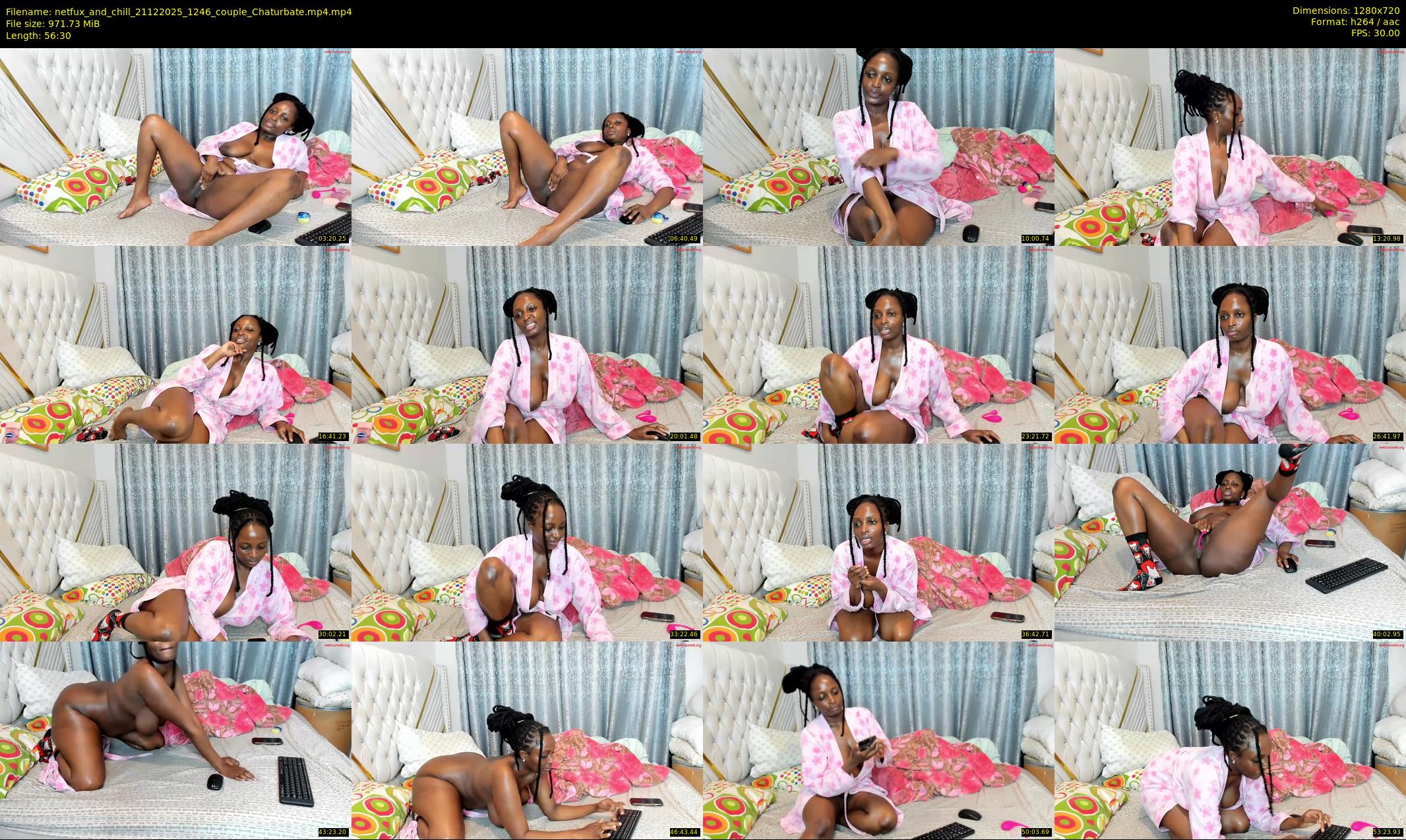 netfux_and_chill — 57 minute Chaturbate couple cam show recording, 720p, Dec 21, 2025