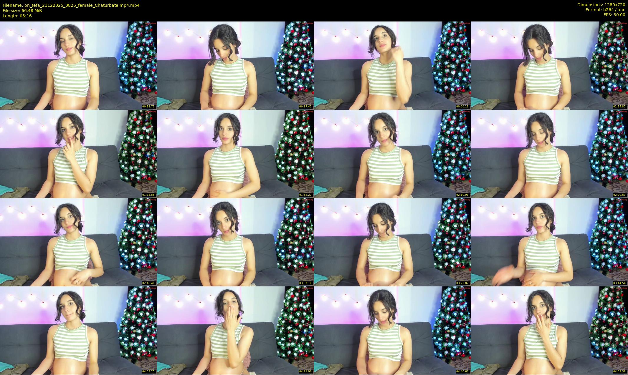 on_tefa — 6 minute Chaturbate female cam show recording, 720p, Dec 21, 2025