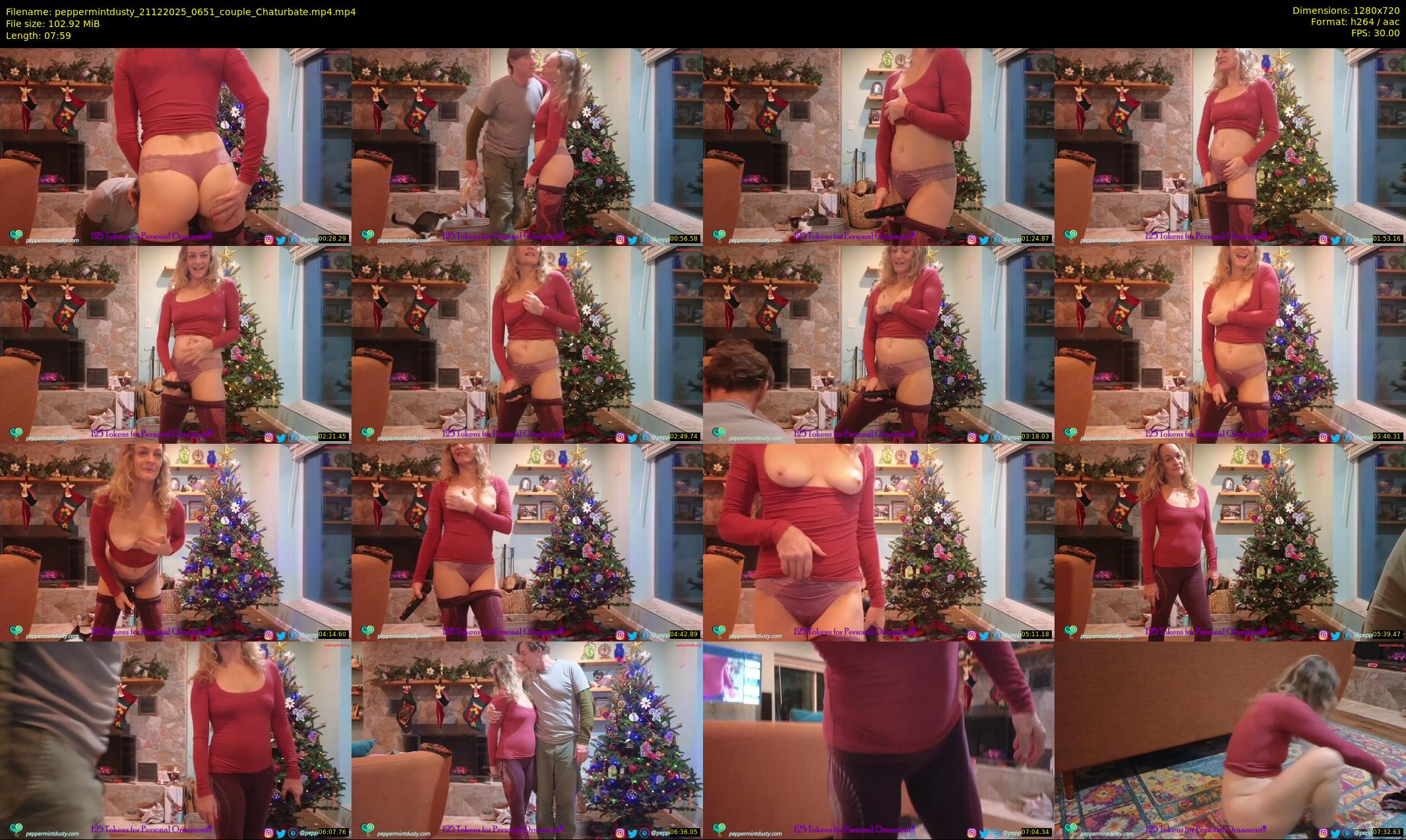 peppermintdusty — 8 minute Chaturbate couple cam show recording, 720p, Dec 21, 2025