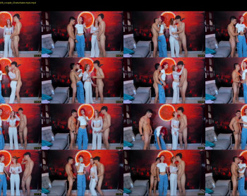 polylove18 — 58 minute Chaturbate couple cam show recording, 720p, Dec 21, 2025