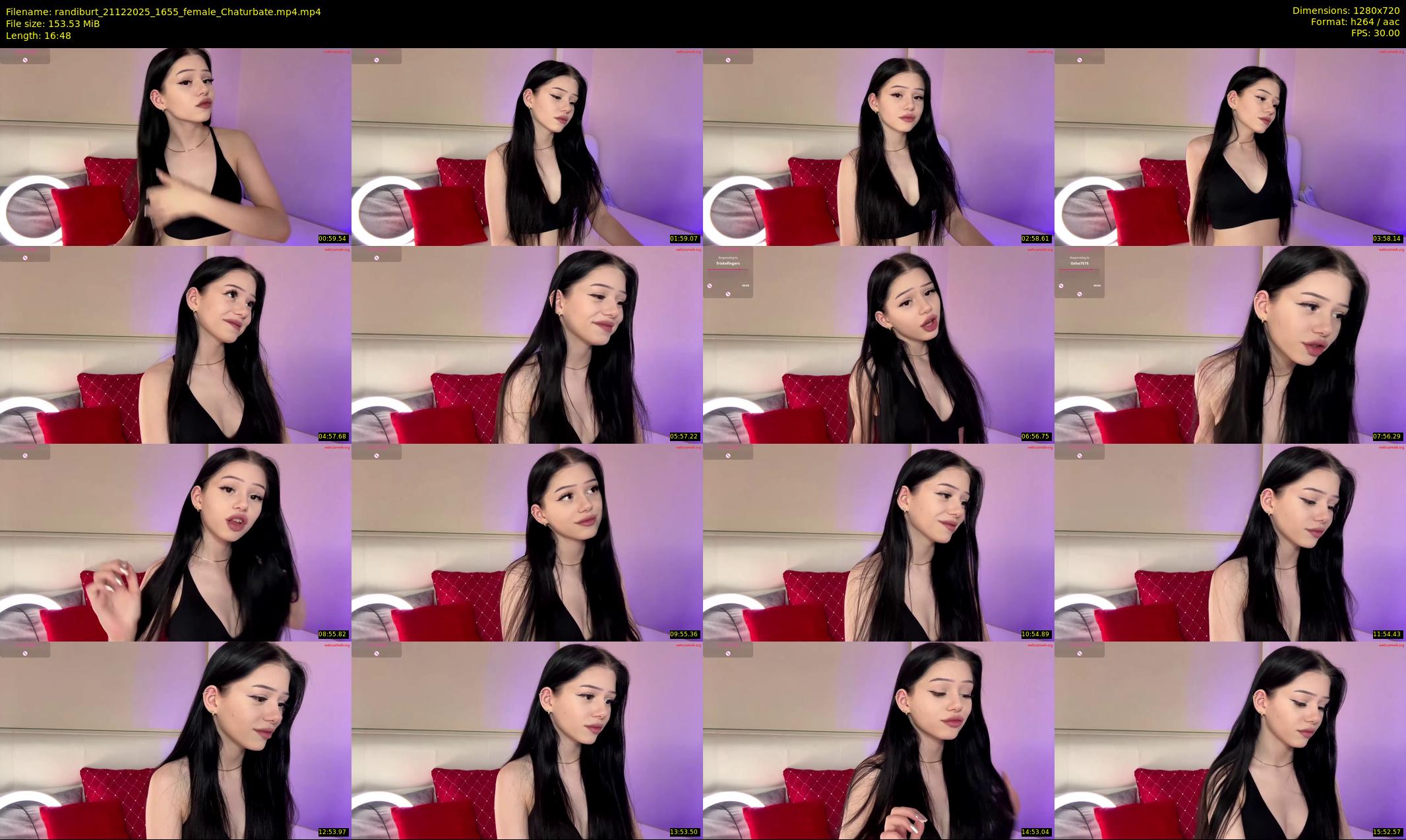 randiburt — 17 minute Chaturbate female cam show recording, 720p, Dec 21, 2025