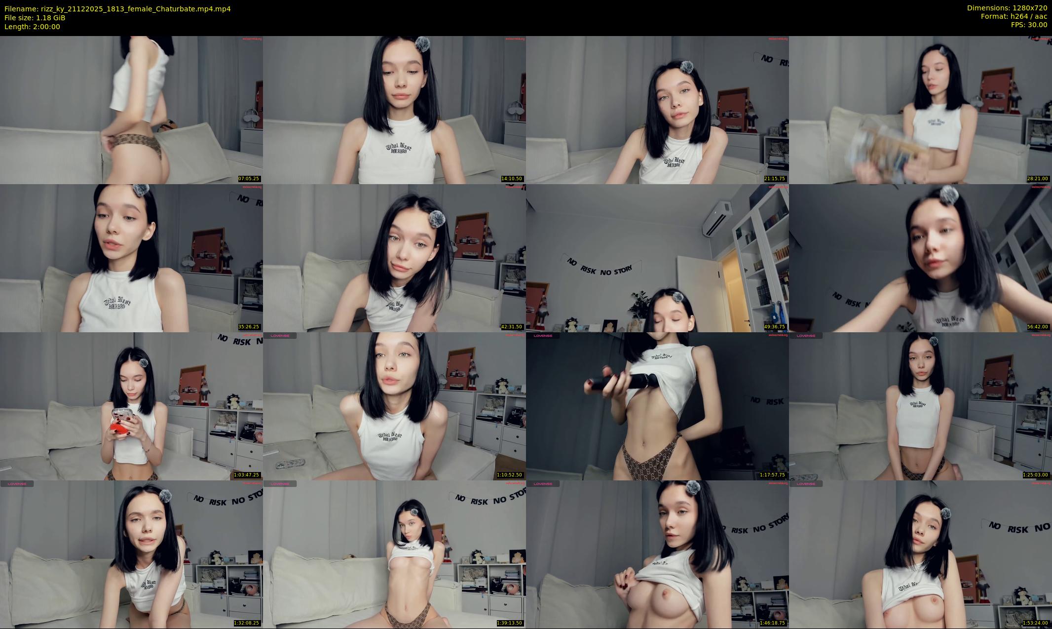rizz_ky — 120 minute Chaturbate female cam show recording, 720p, Dec 21, 2025