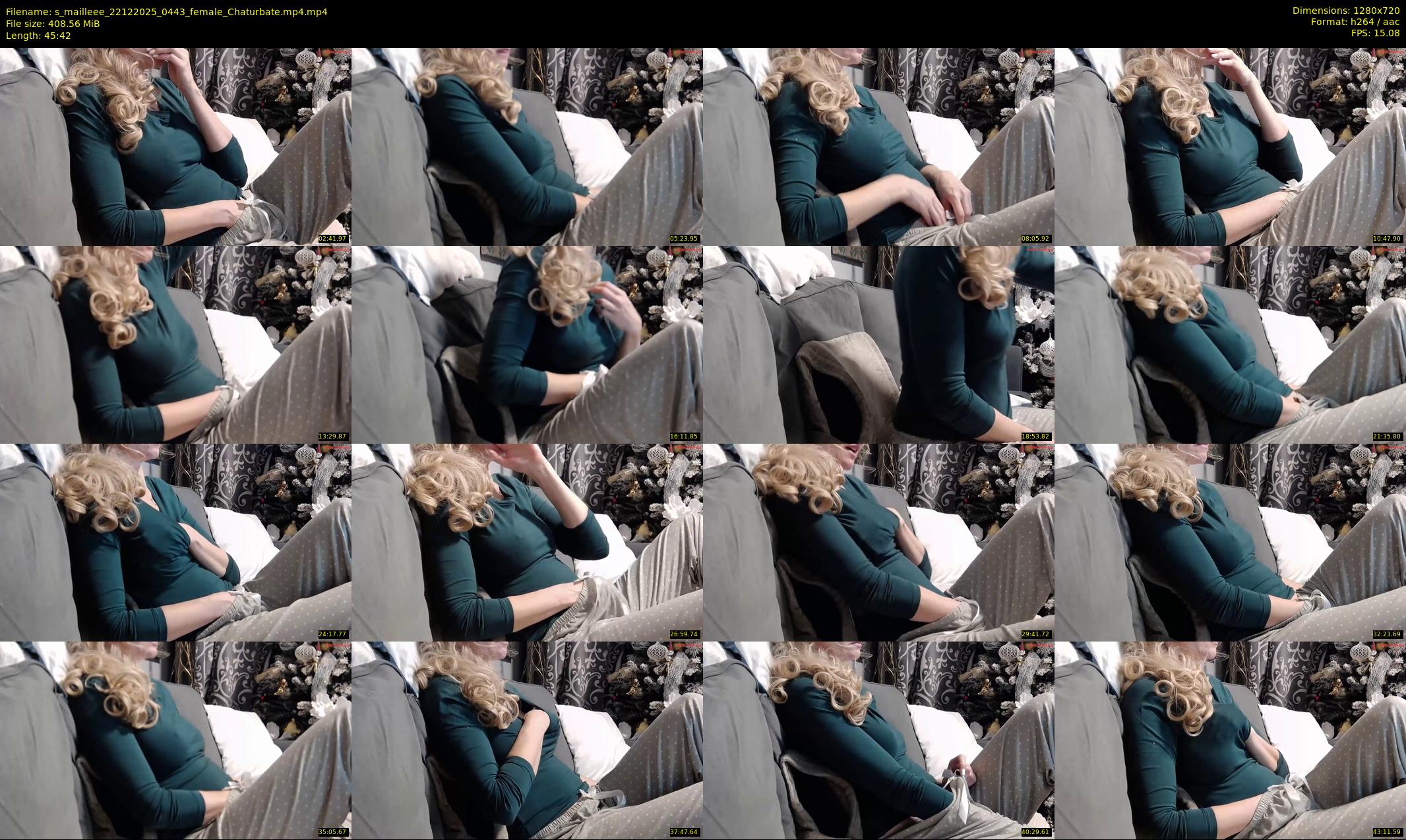 s_mailleee — 46 minute Chaturbate female cam show recording, 720p, Dec 22, 2025