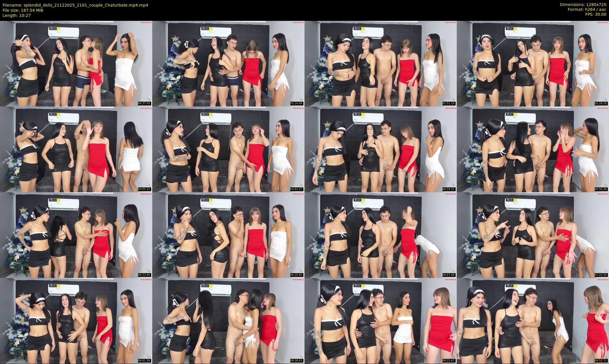 splendid_dolls — 11 minute Chaturbate couple cam show recording, 720p, Dec 21, 2025