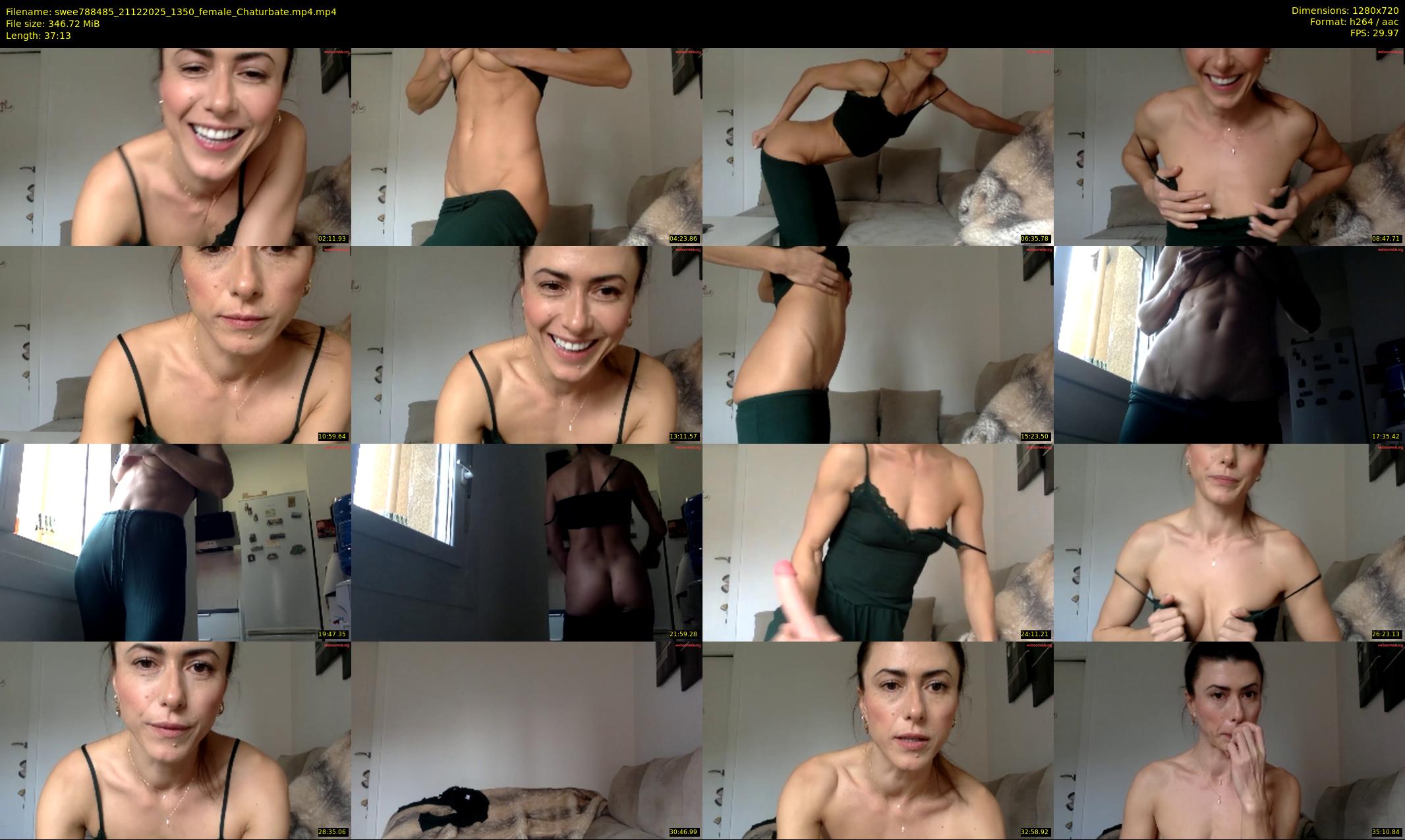 swee788485 — 38 minute Chaturbate female cam show recording, 720p, Dec 21, 2025