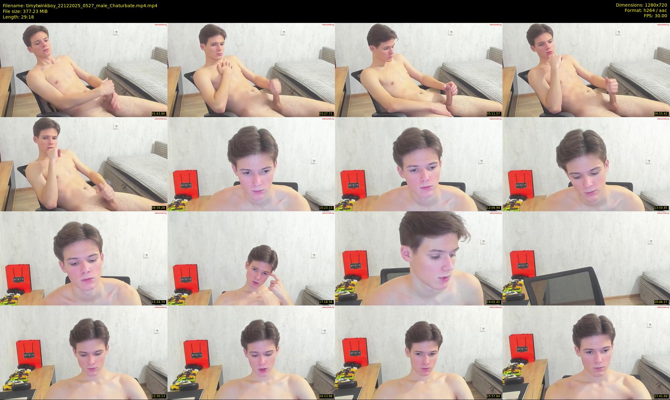 timytwinkboy — 30 minute Chaturbate male cam show recording, 720p, Dec 22, 2025