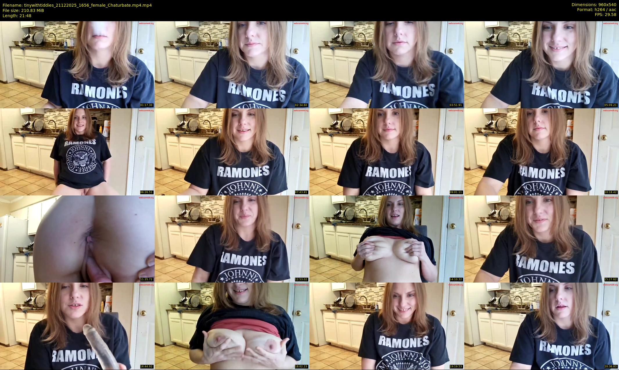 tinywithtiddies — 22 minute Chaturbate female cam show recording, 480p, Dec 21, 2025