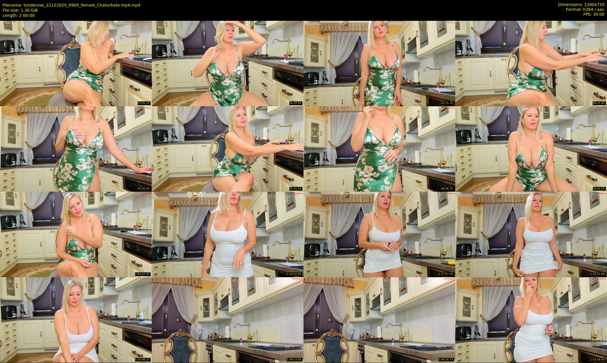 tunderose — 120 minute Chaturbate female cam show recording, 720p, Dec 21, 2025