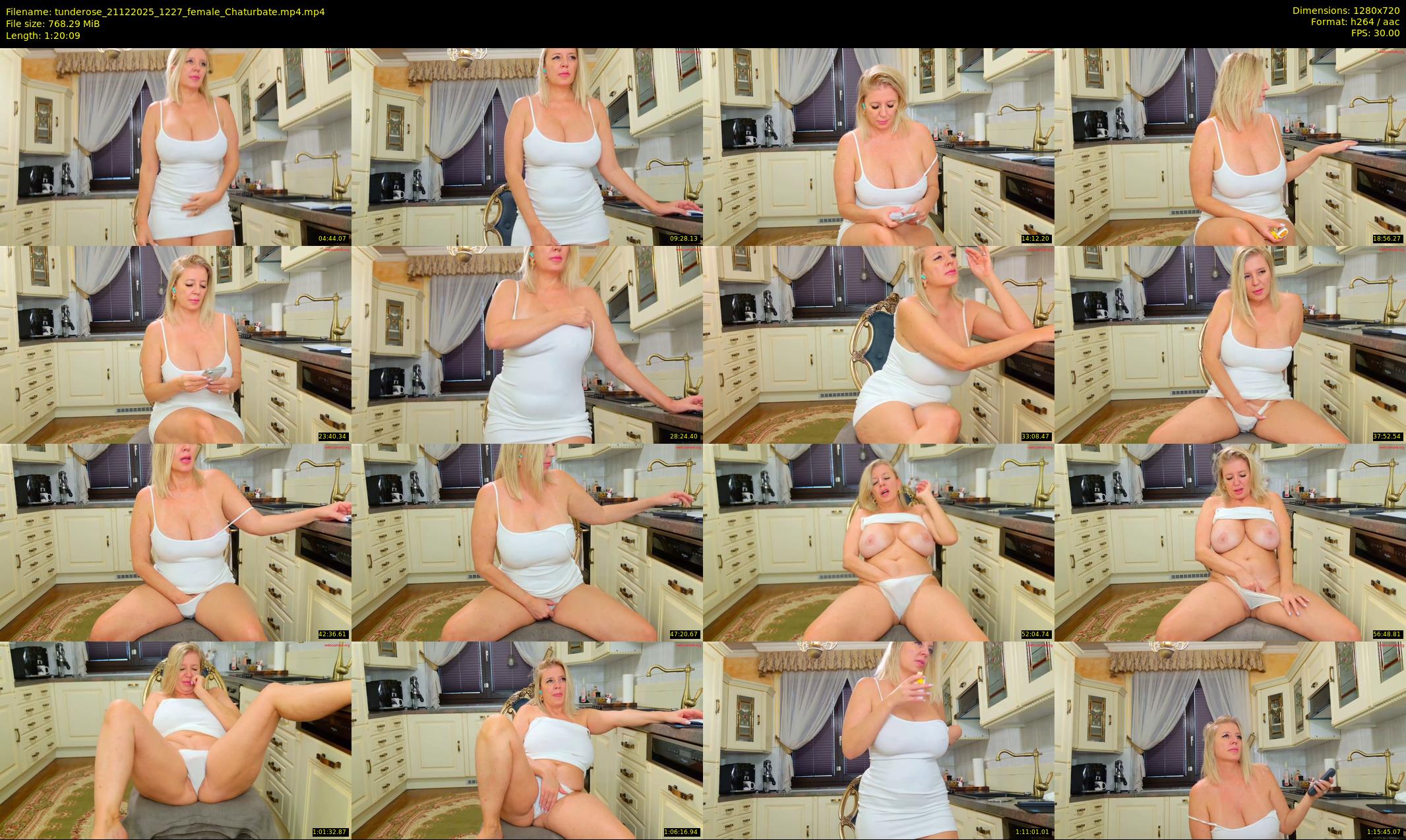 tunderose — 81 minute Chaturbate female cam show recording, 720p, Dec 21, 2025