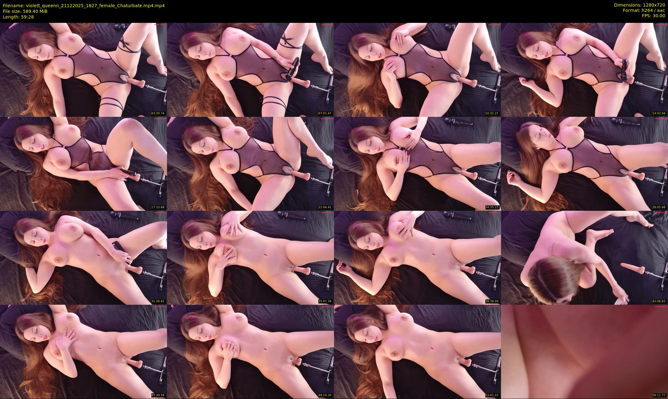 violett_queenn — 60 minute Chaturbate female cam show recording, 720p, Dec 21, 2025