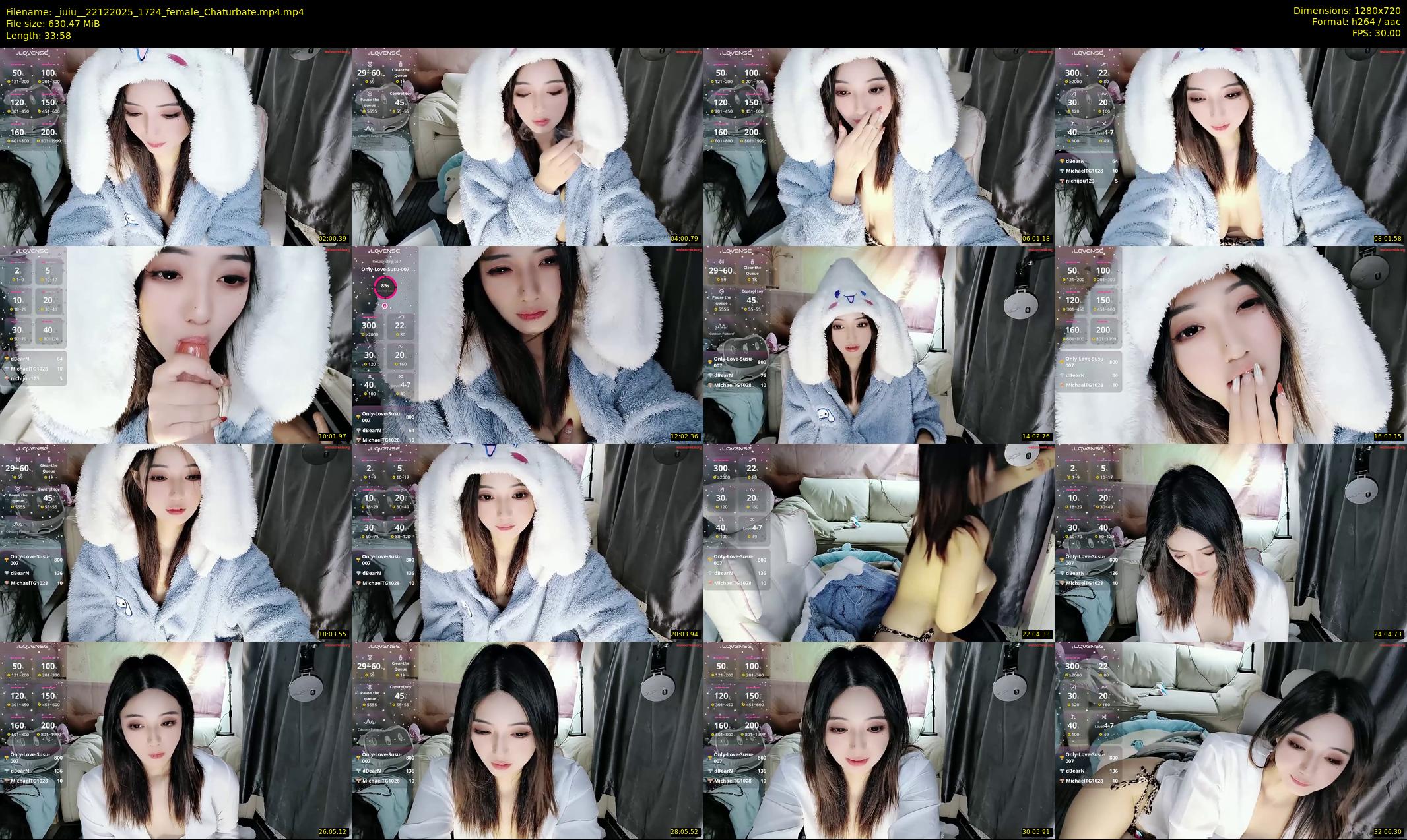 _iuiu_ — 34 minute Chaturbate female cam show recording, 720p, Dec 22, 2025