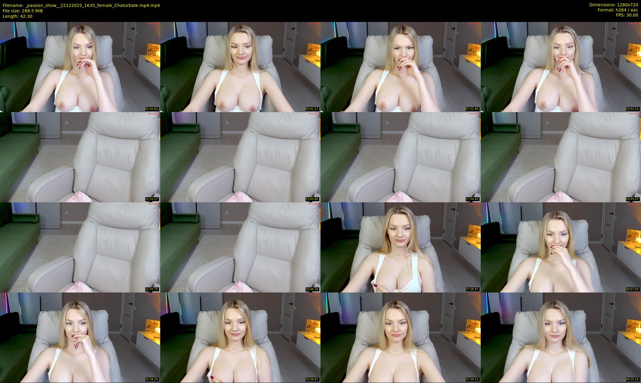 _passion_show_ — 43 minute Chaturbate couple cam show recording, 720p, Dec 22, 2025