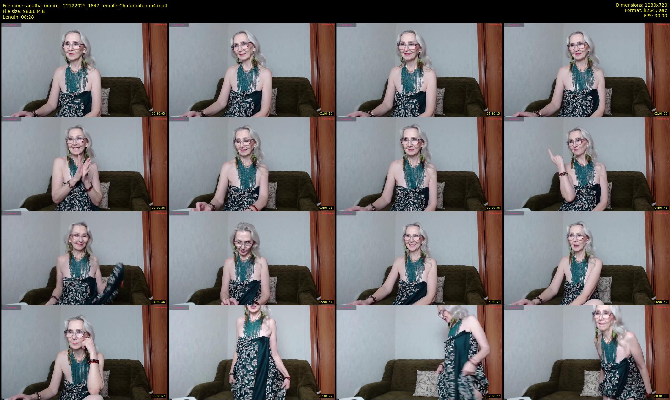 agatha_moore_ — 9 minute Chaturbate female cam show recording, 720p, Dec 22, 2025