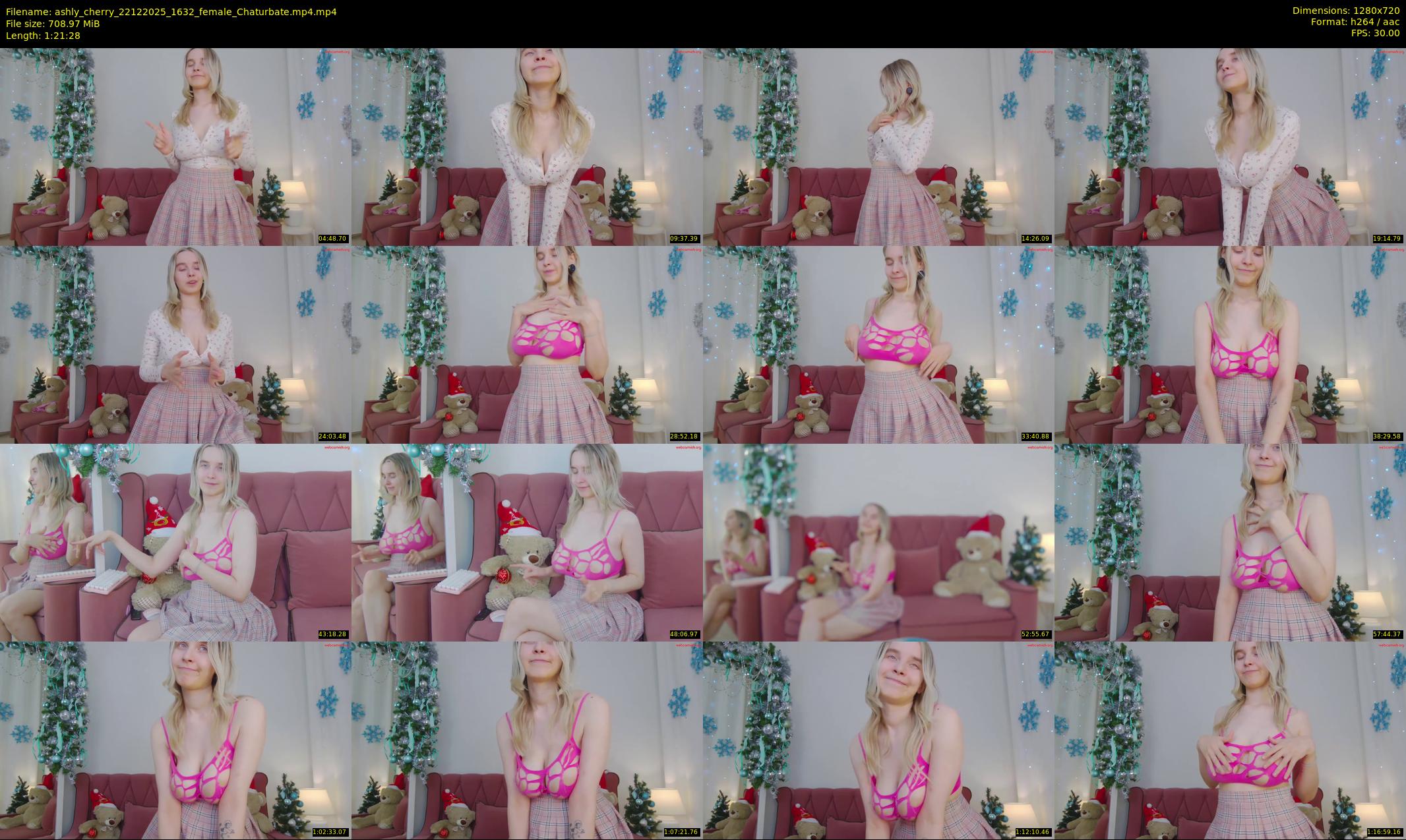 ashly_cherry — 82 minute Chaturbate female cam show recording, 720p, Dec 22, 2025