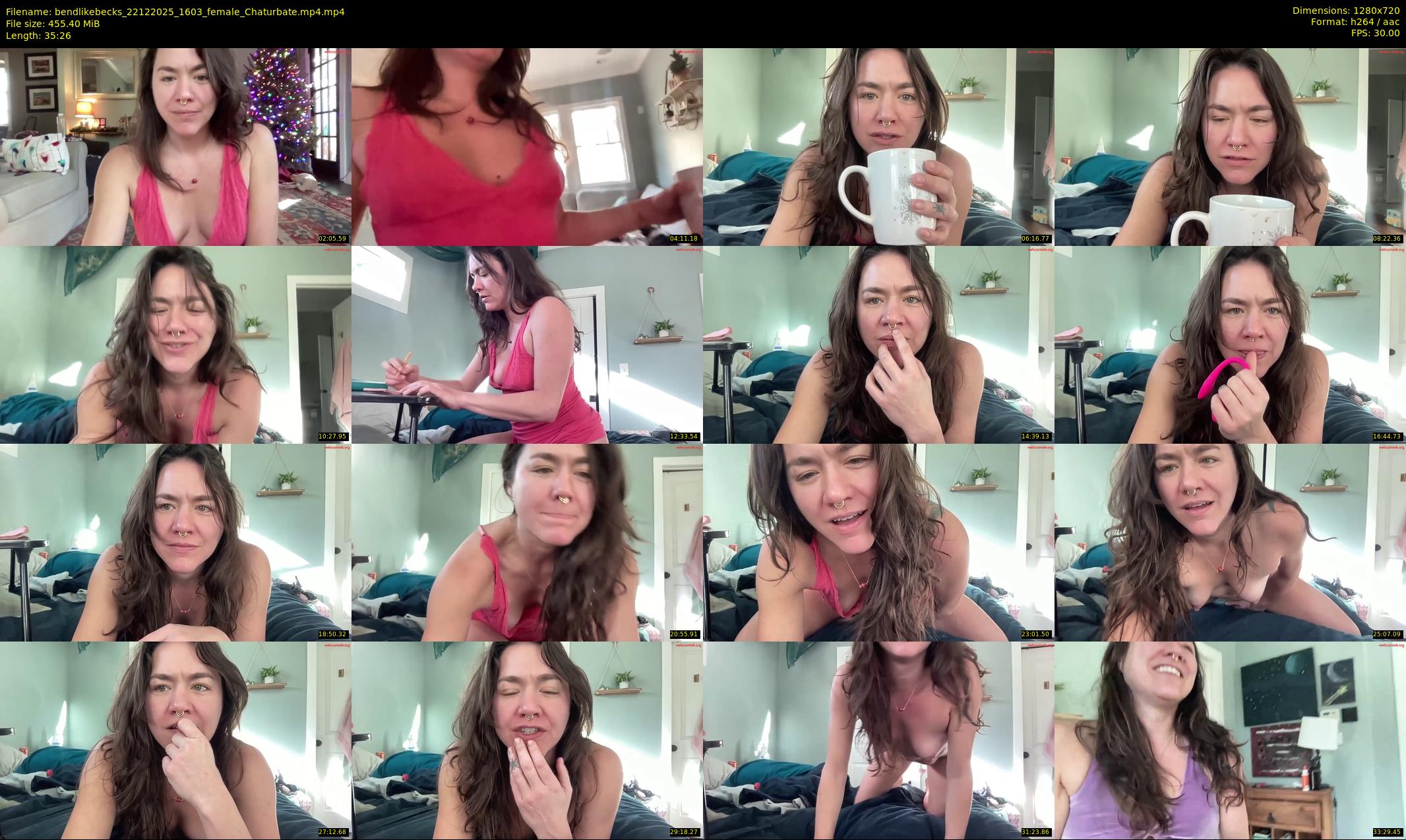 bendlikebecks — 36 minute Chaturbate female cam show recording, 720p, Dec 22, 2025