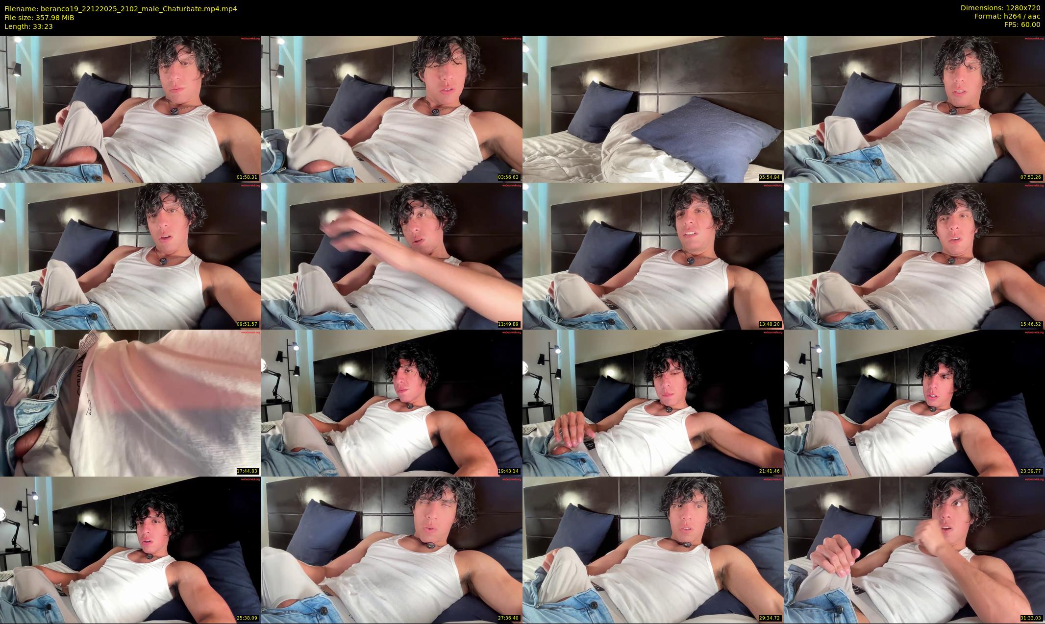 beranco19 — 34 minute Chaturbate male cam show recording, 720p, Dec 22, 2025