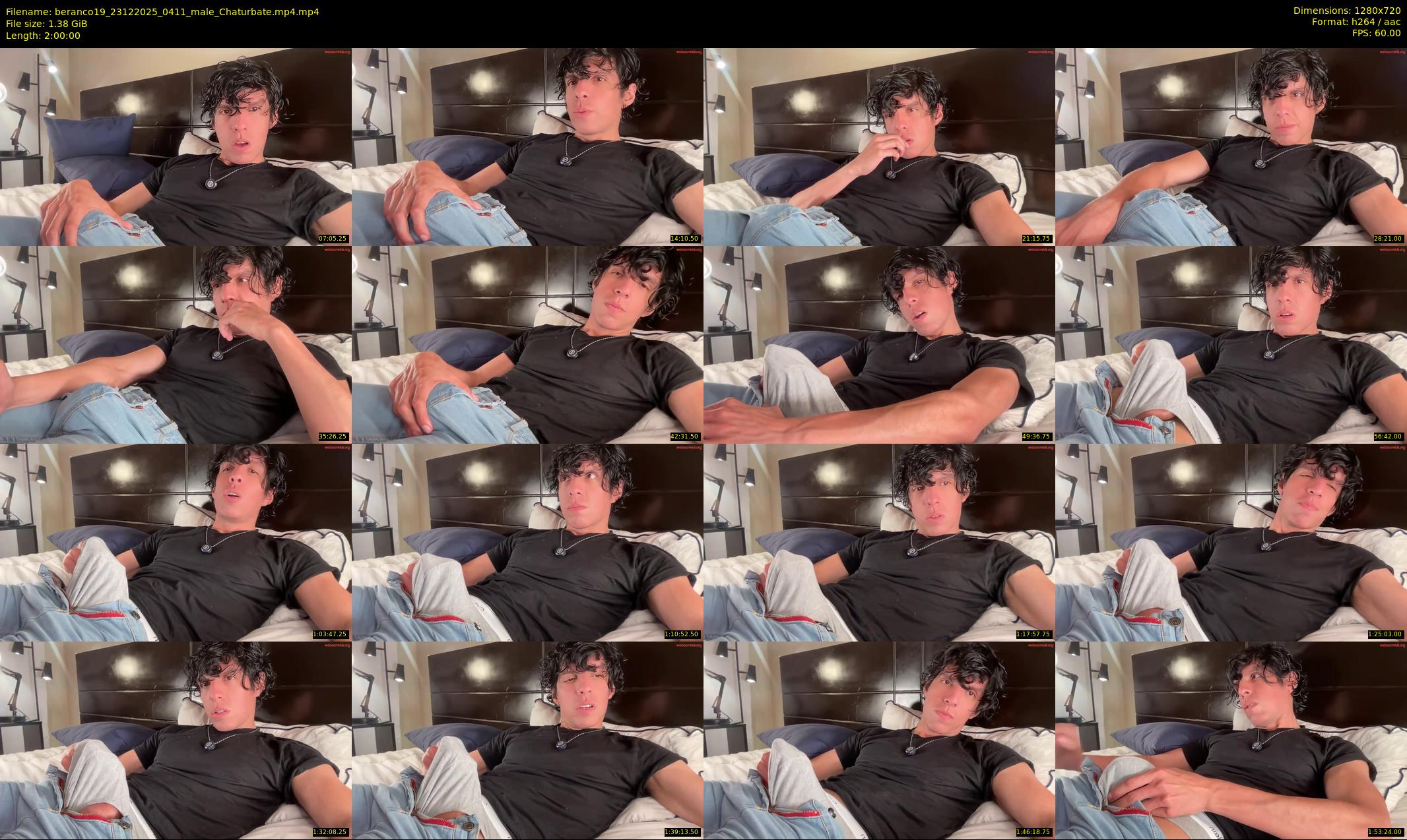 beranco19 — 120 minute Chaturbate male cam show recording, 720p, Dec 23, 2025